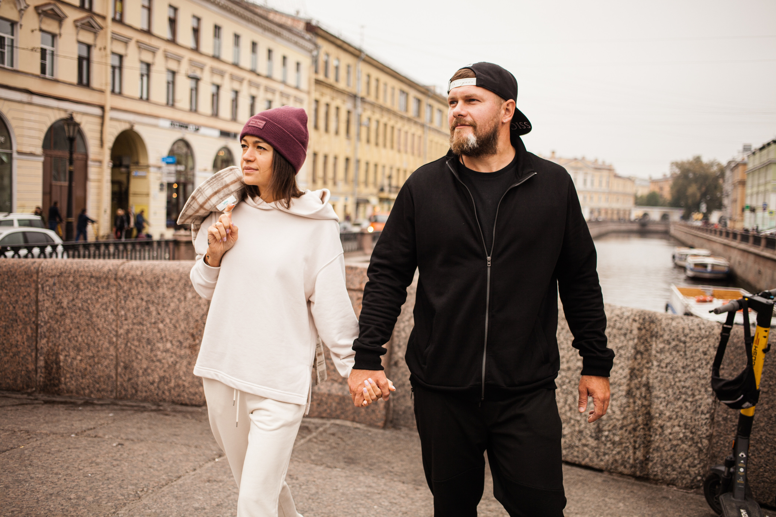 Прогулка по Питеру Саша и Аня. Darin the photographer