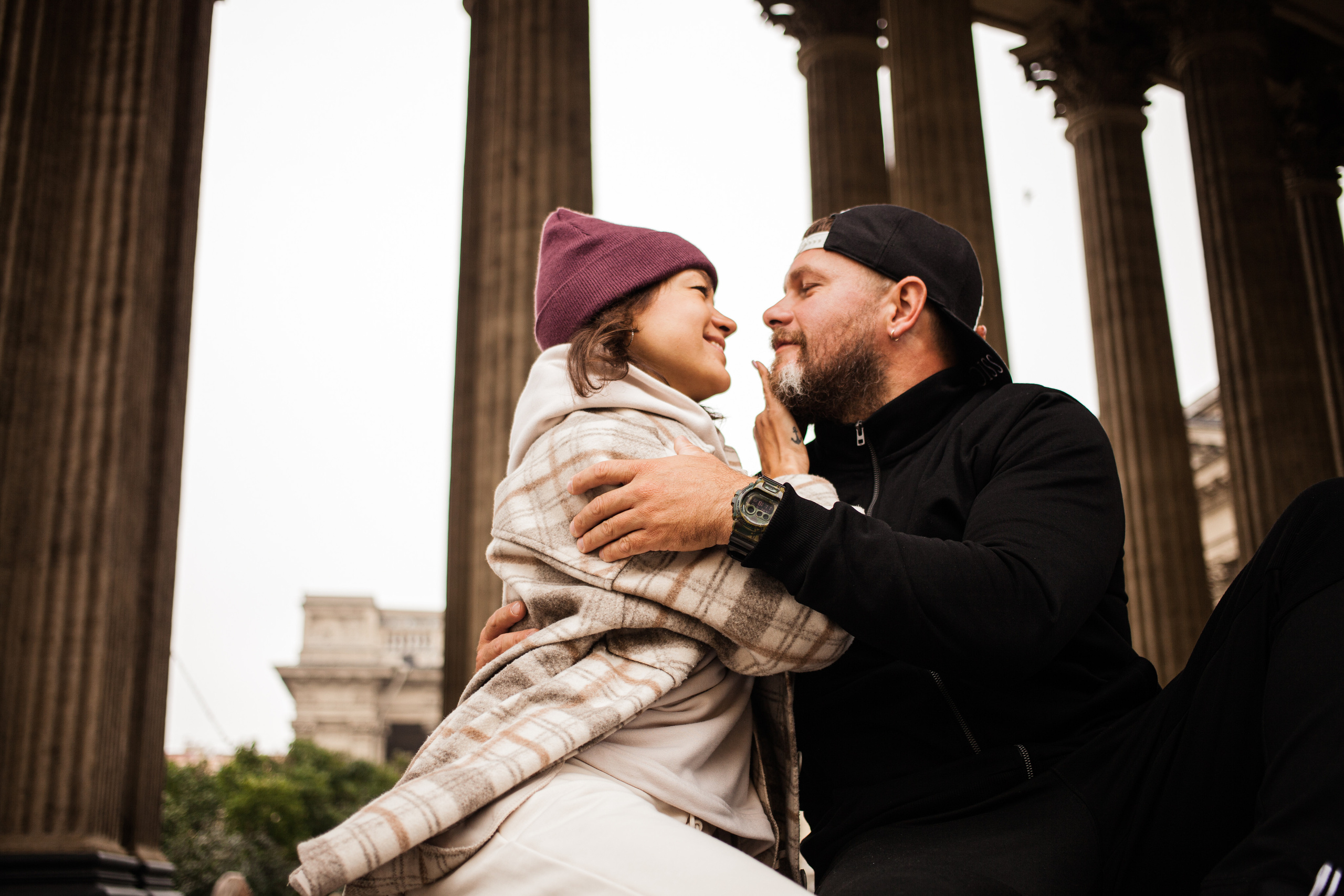 Прогулка по Питеру Саша и Аня. Darin the photographer