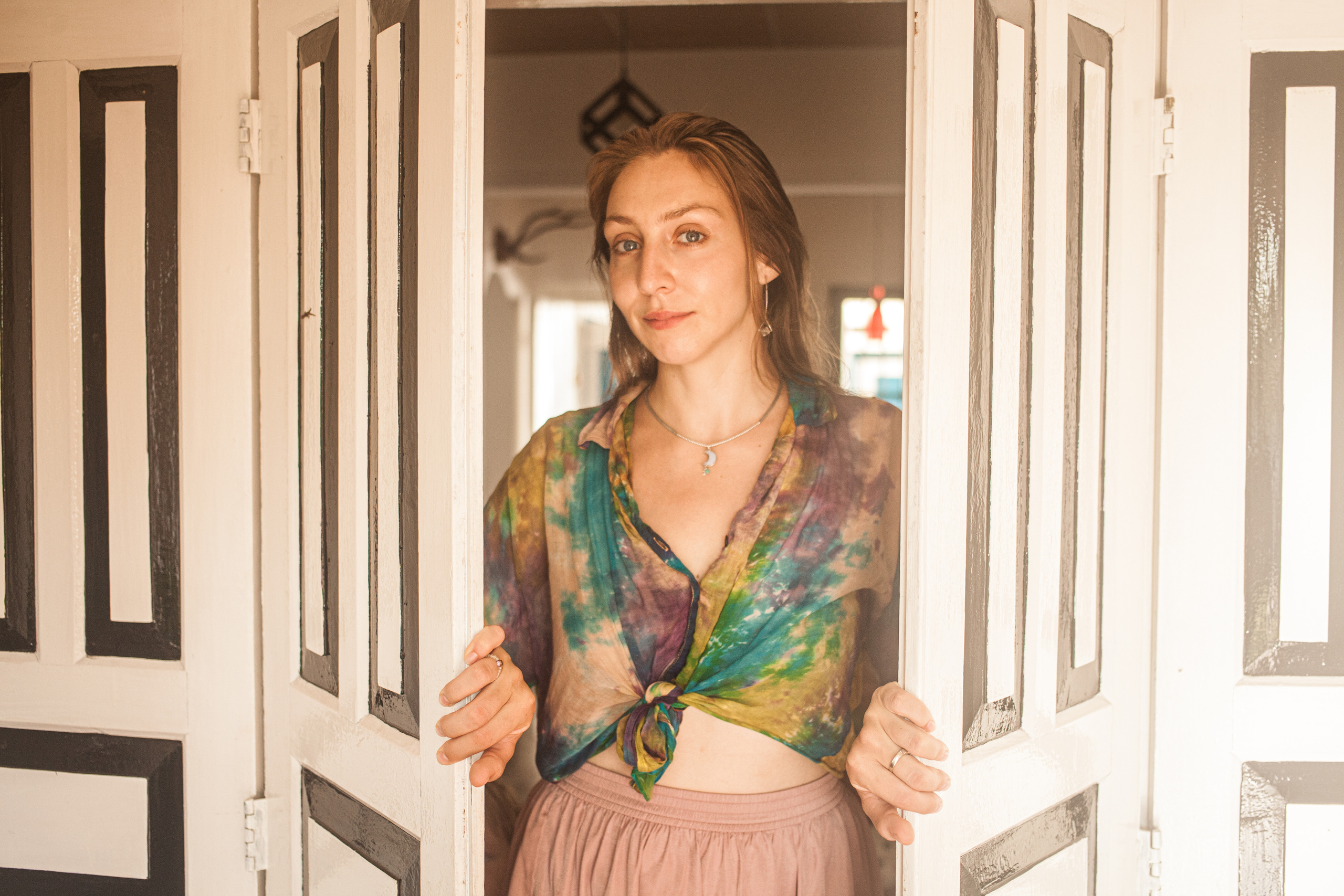 Anastasia, the doula of death. Darin the photographer