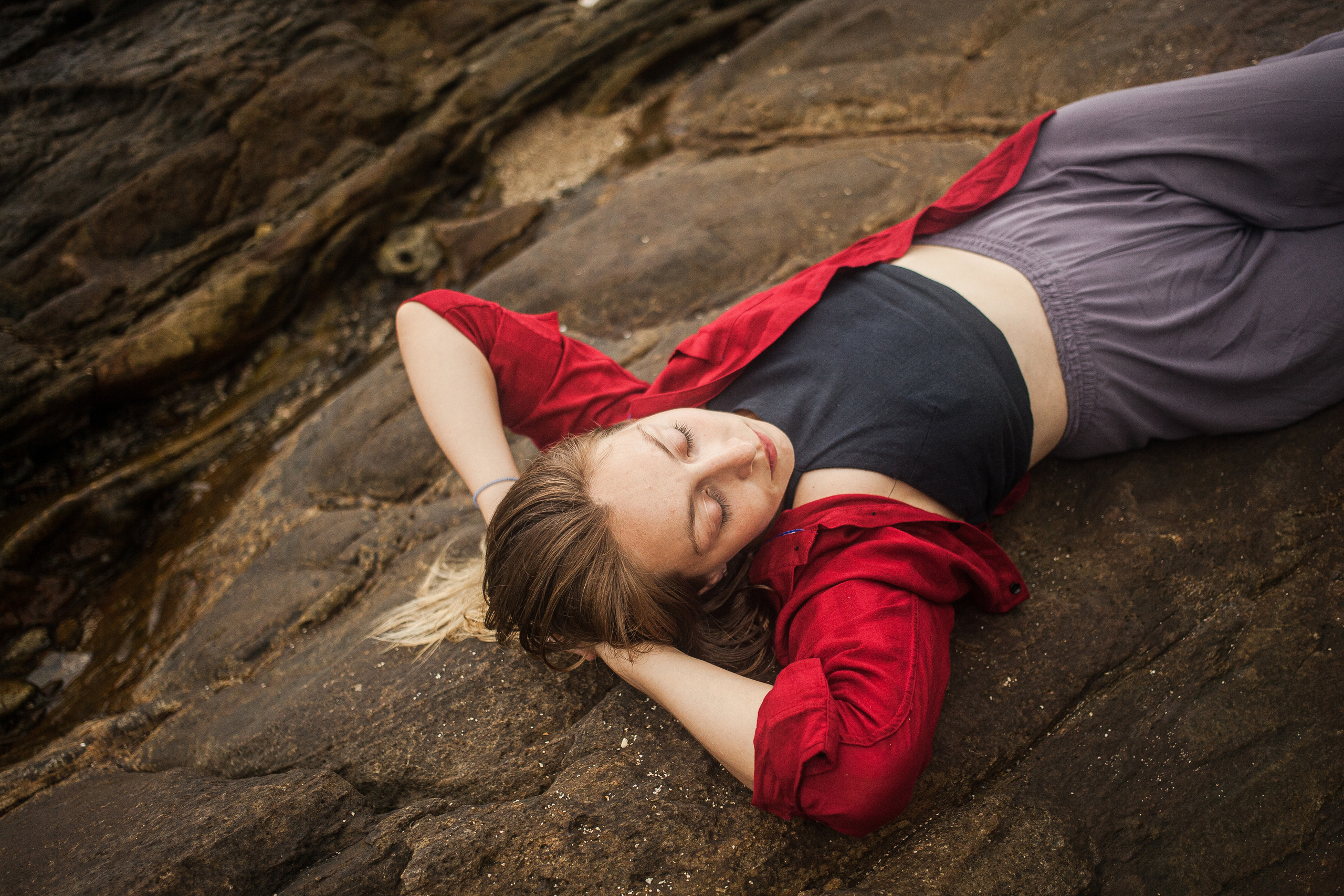 Anastasia, the doula of death. Darin the photographer