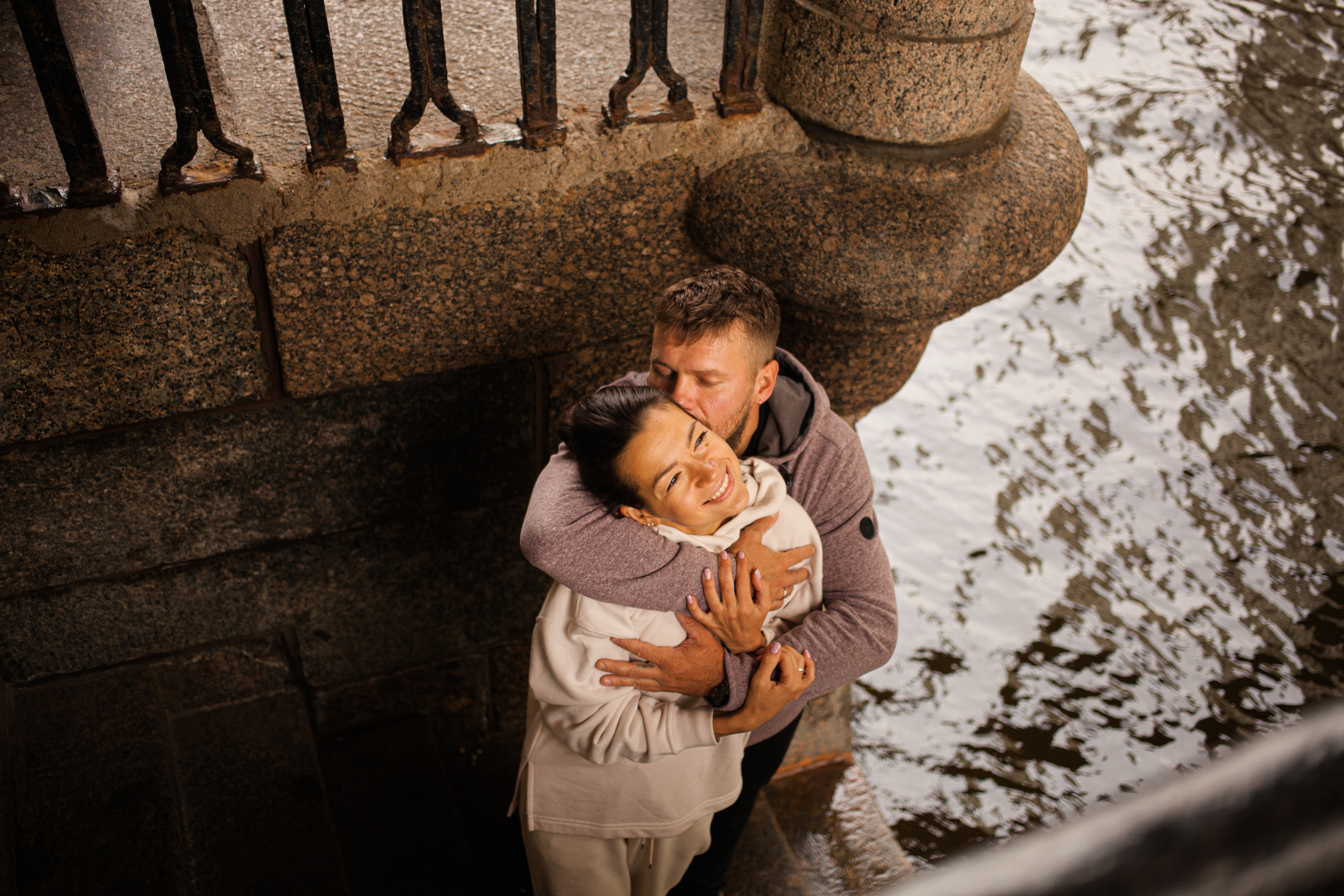 Прогулка по Питеру Саша и Аня. Darin the photographer