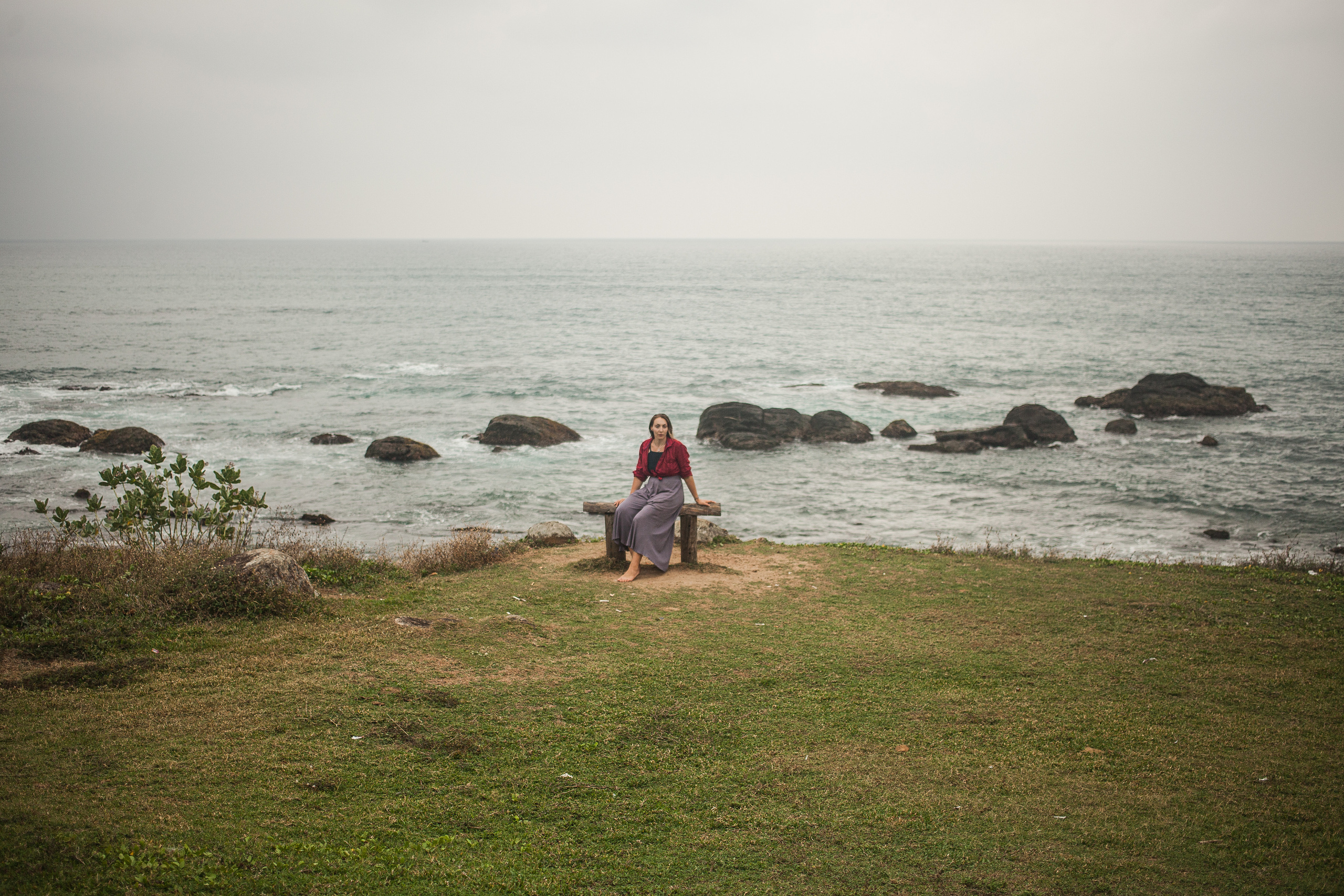 Anastasia, the doula of death. Darin the photographer