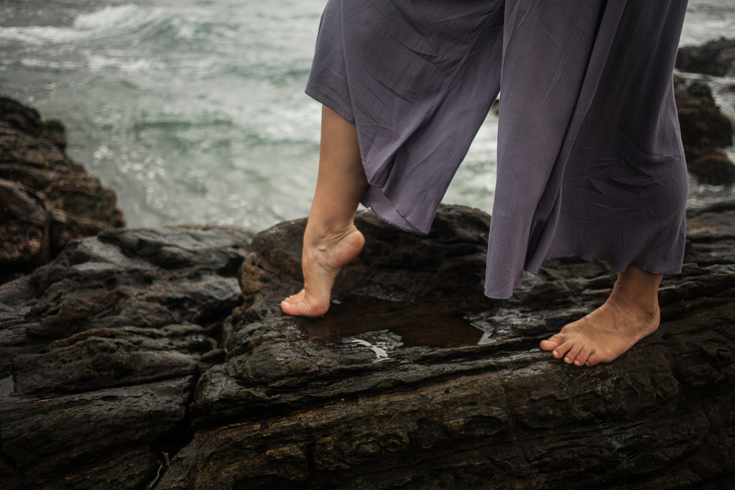 Anastasia, the doula of death. Darin the photographer