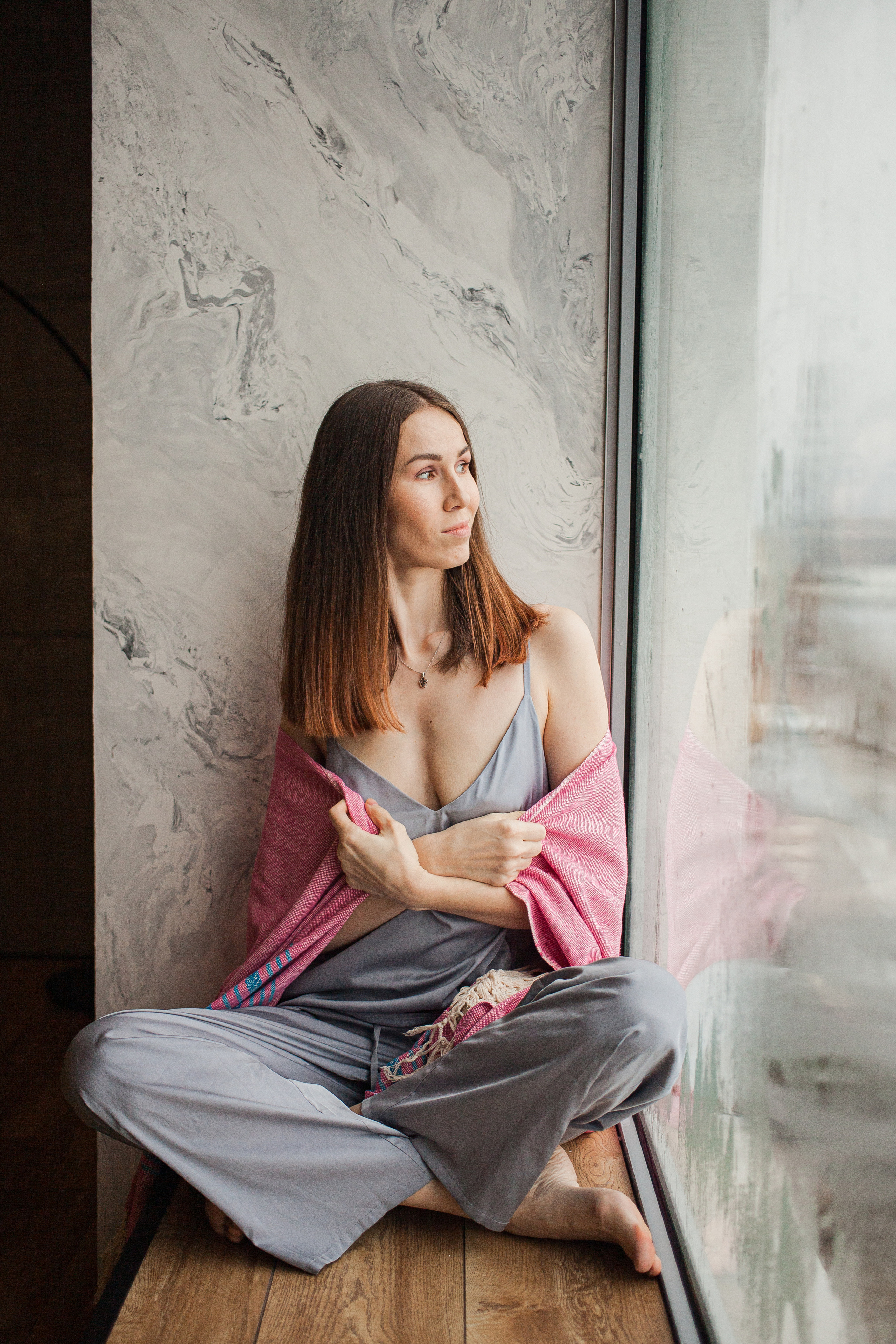 Polina, the doula. Darin the photographer