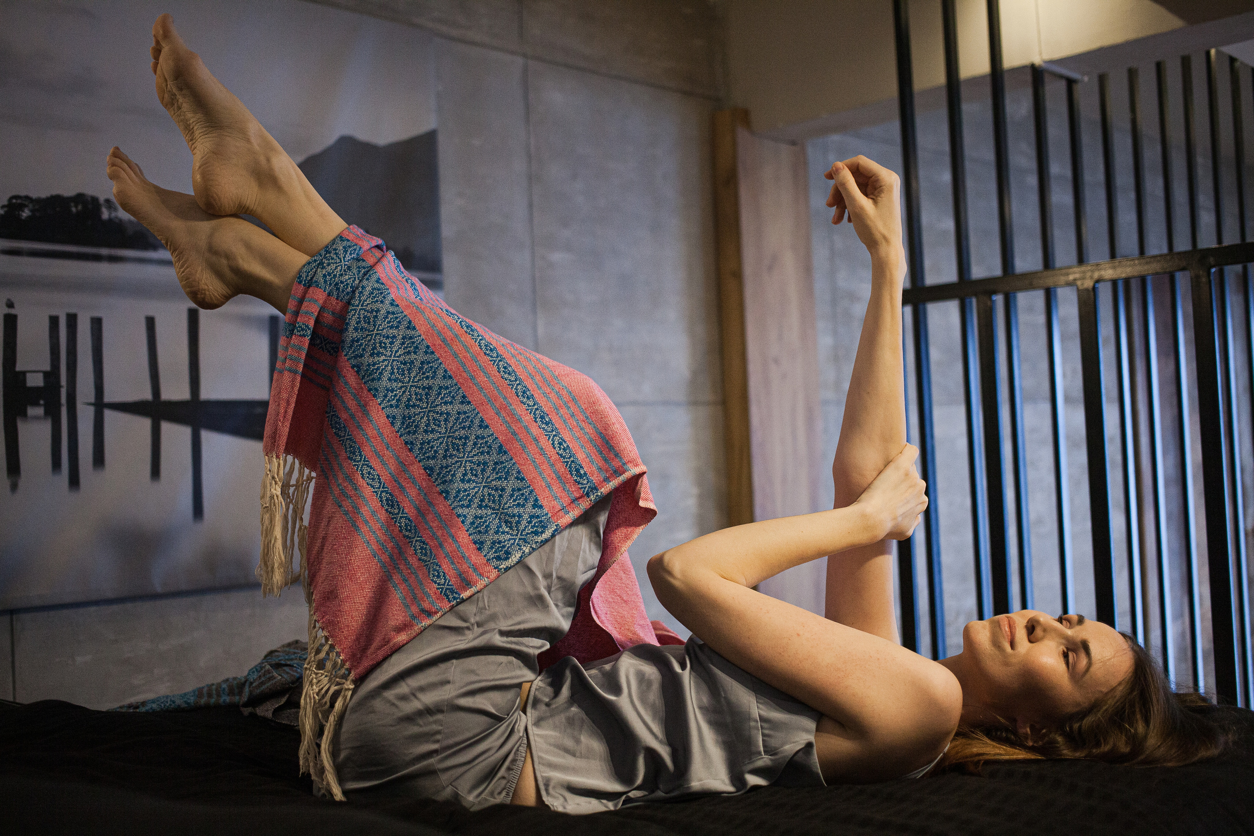 Polina, the doula. Darin the photographer