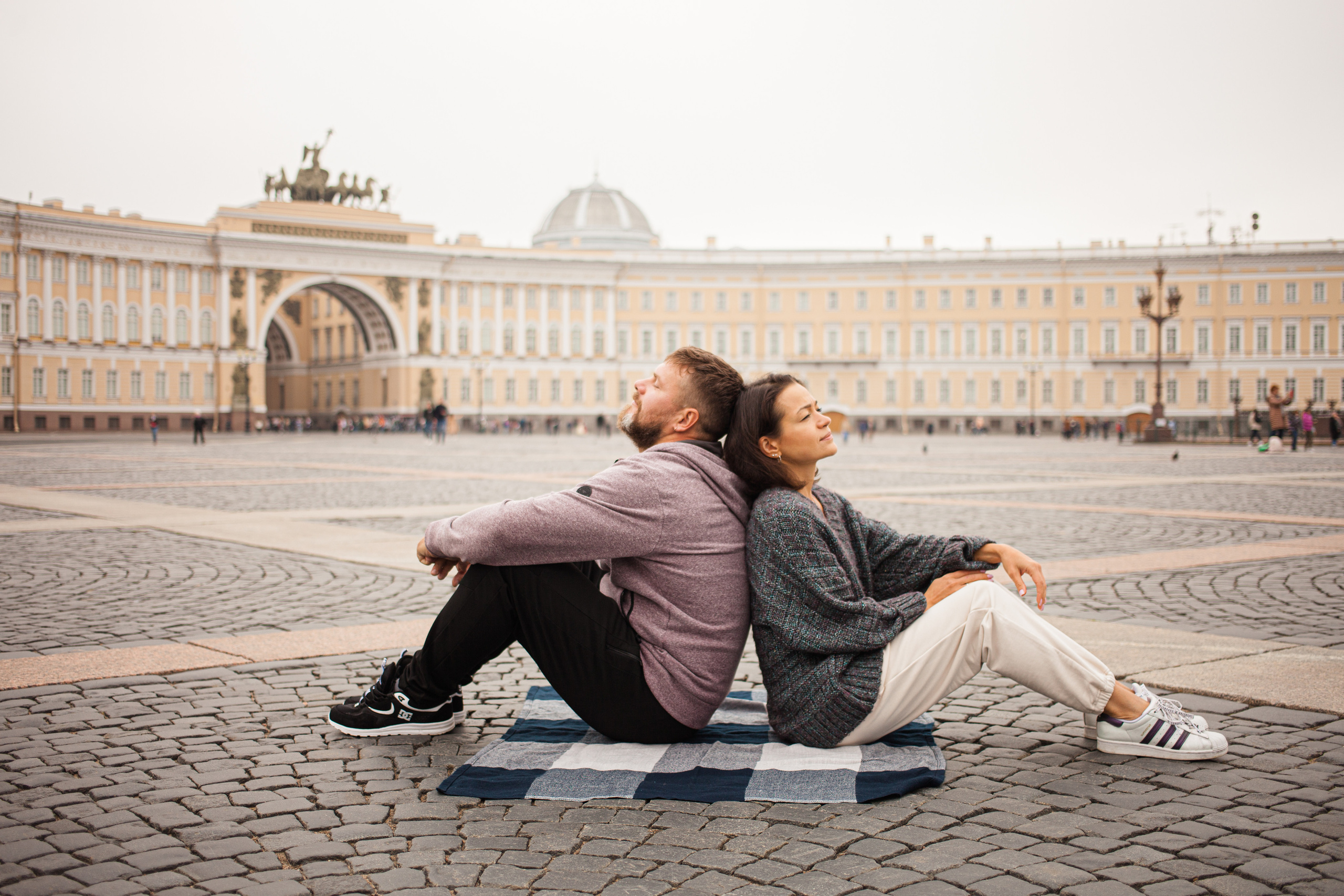 Прогулка по Питеру Саша и Аня. Darin the photographer