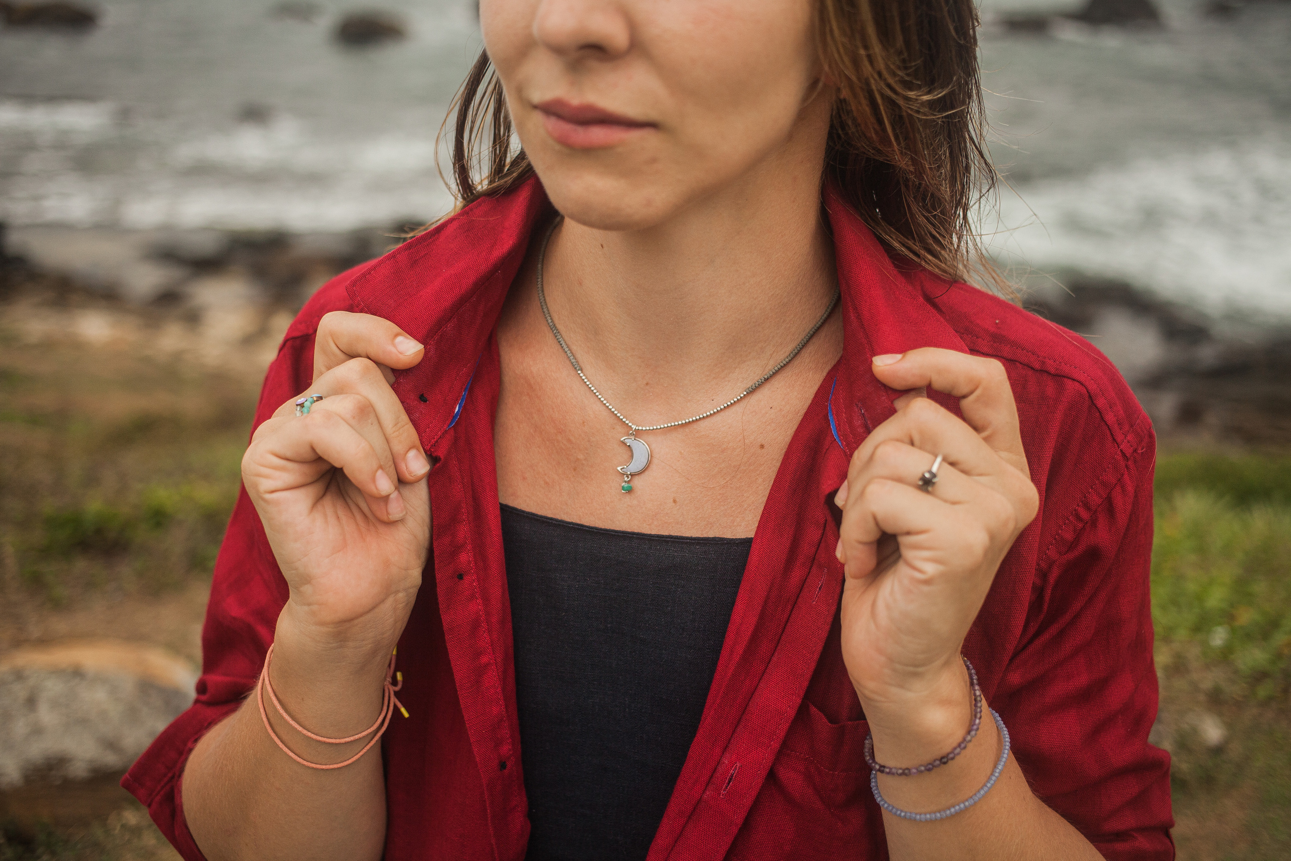 Anastasia, the doula of death. Darin the photographer