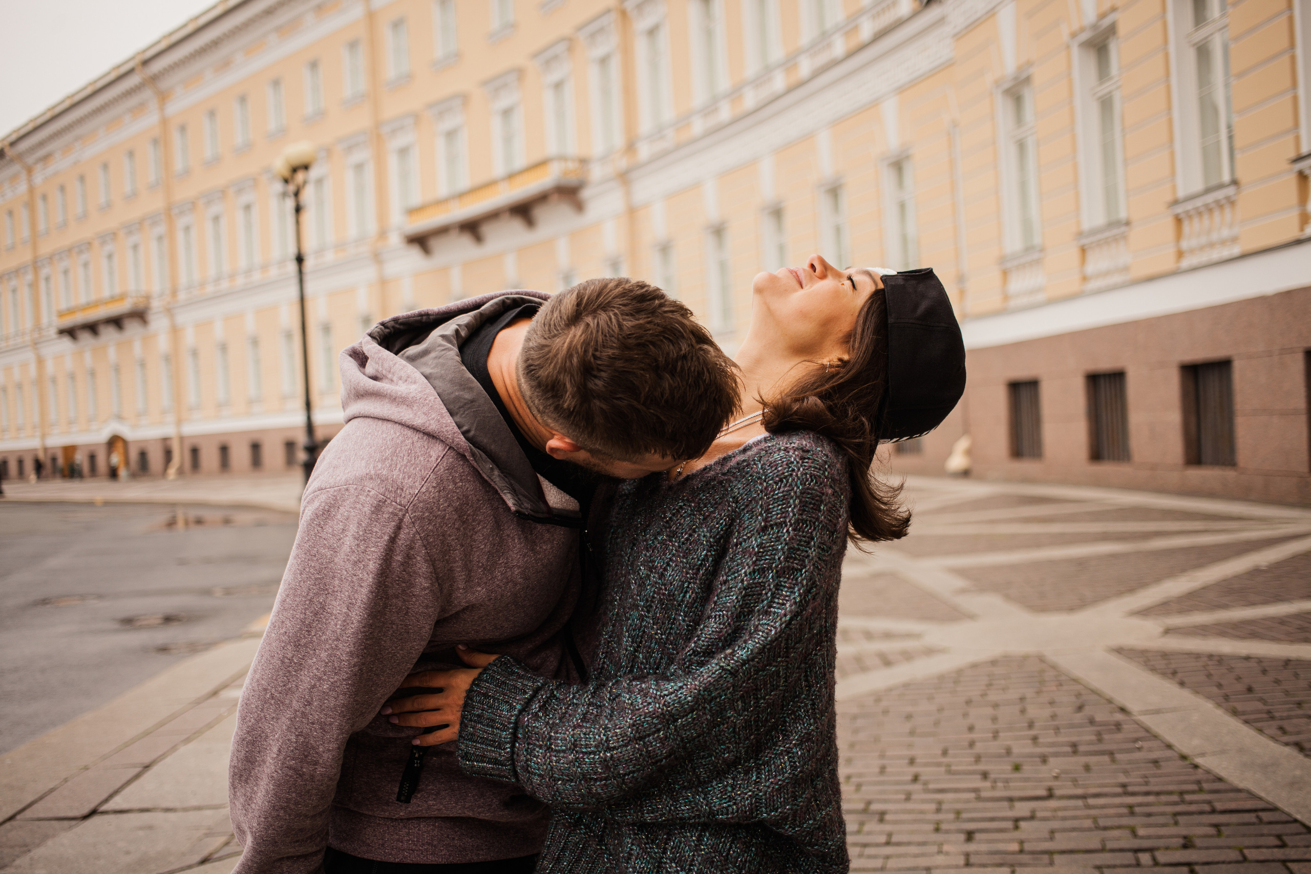 Прогулка по Питеру Саша и Аня. Darin the photographer