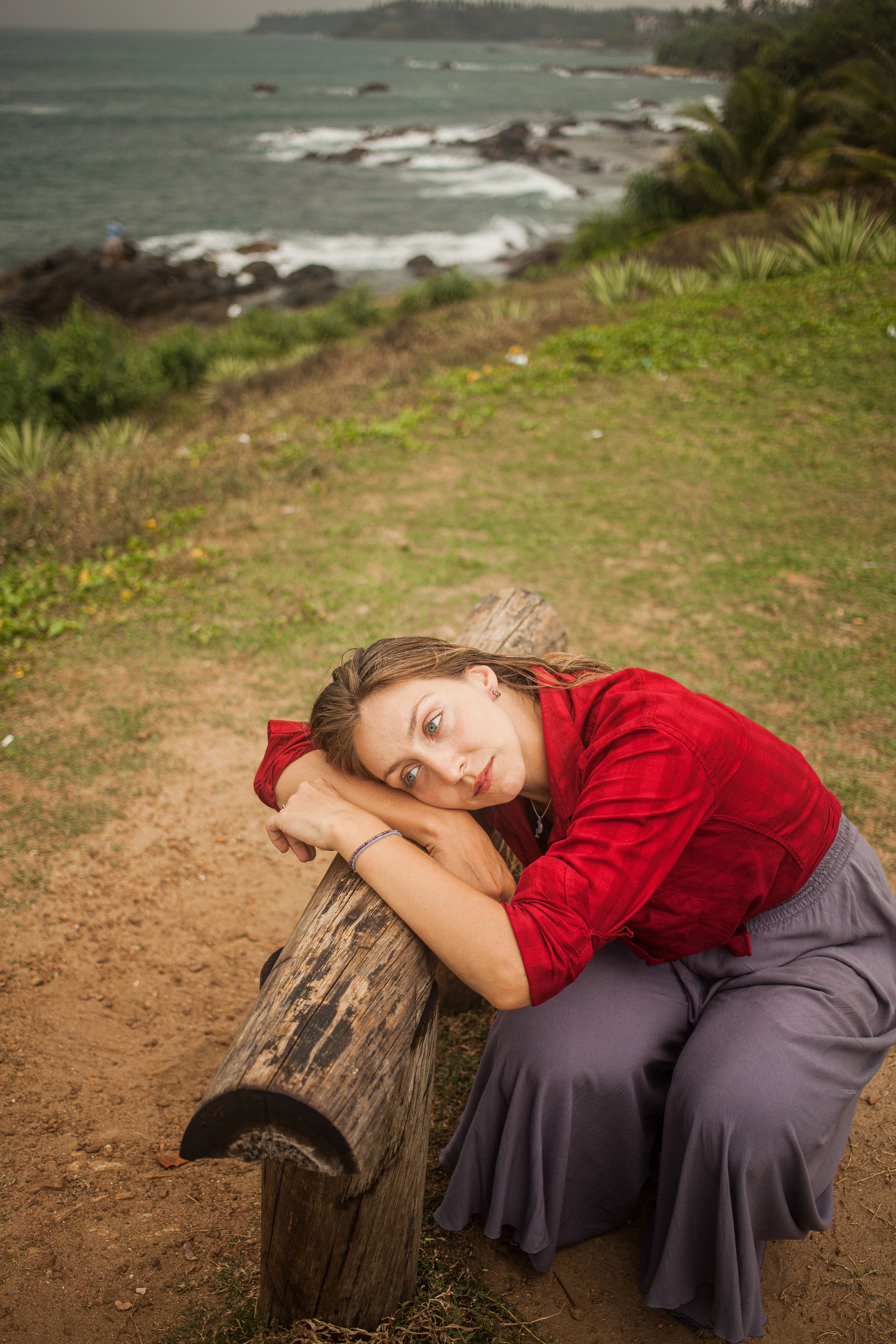 Anastasia, the doula of death. Darin the photographer