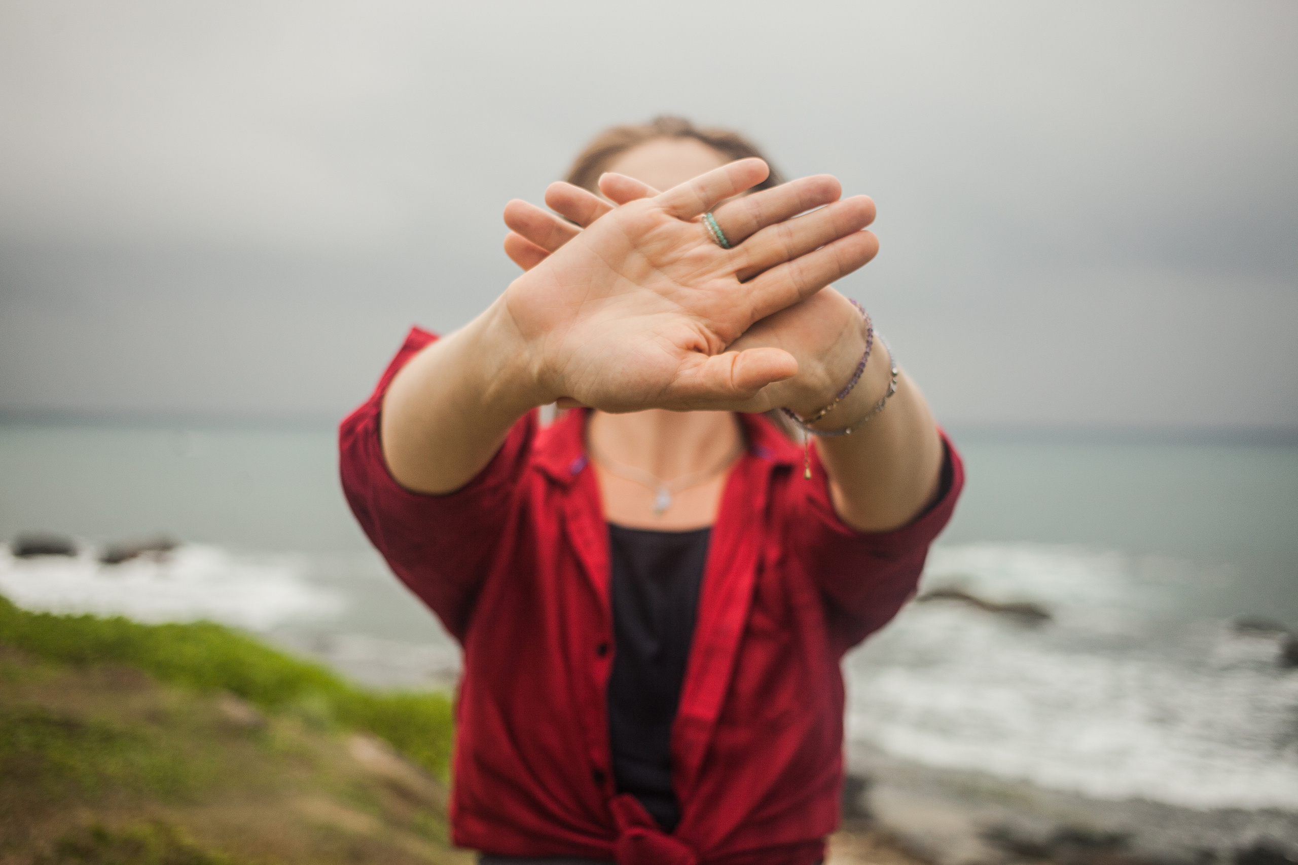 Anastasia, the doula of death. Darin the photographer