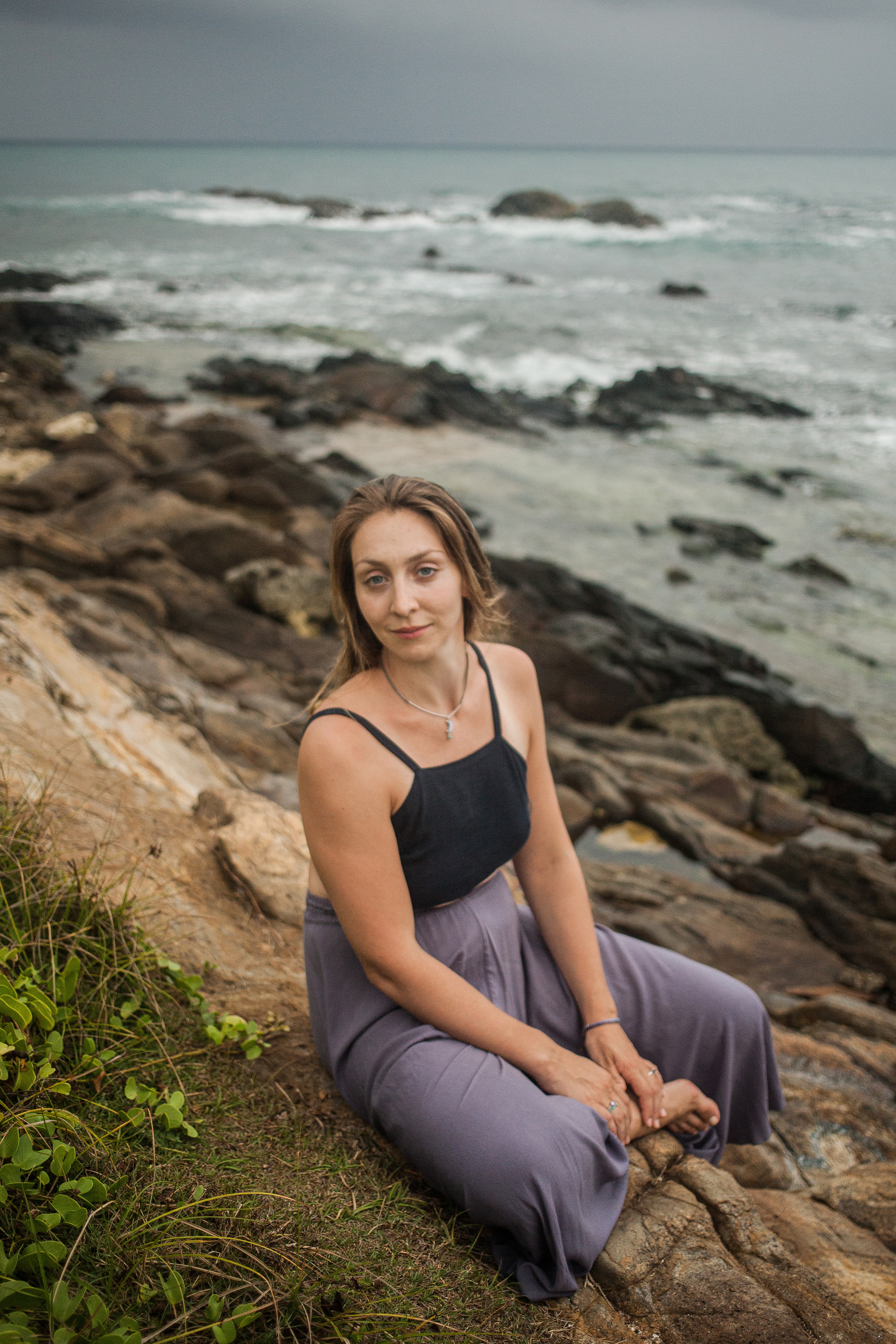 Anastasia, the doula of death. Darin the photographer