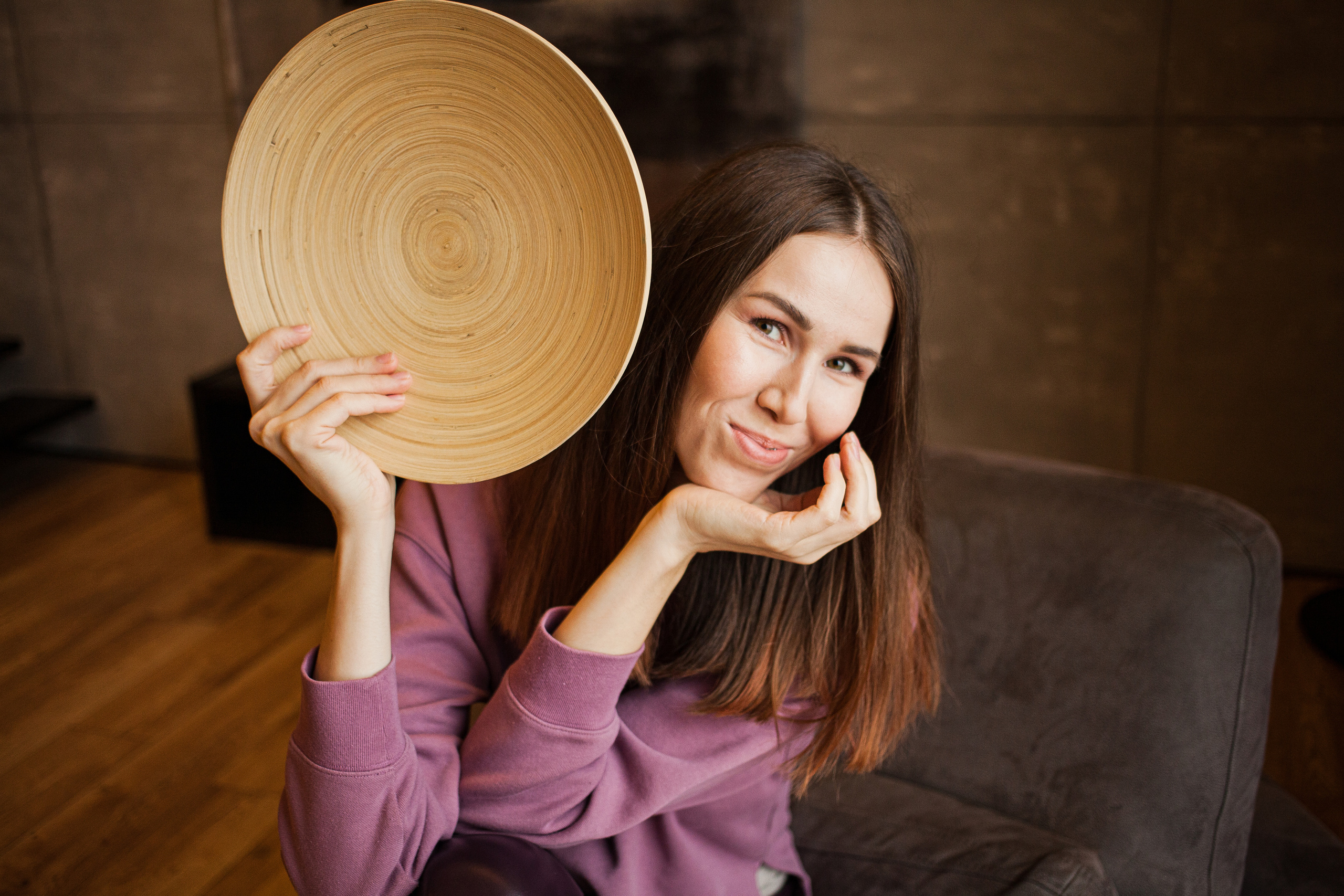 Polina, the doula. Darin the photographer