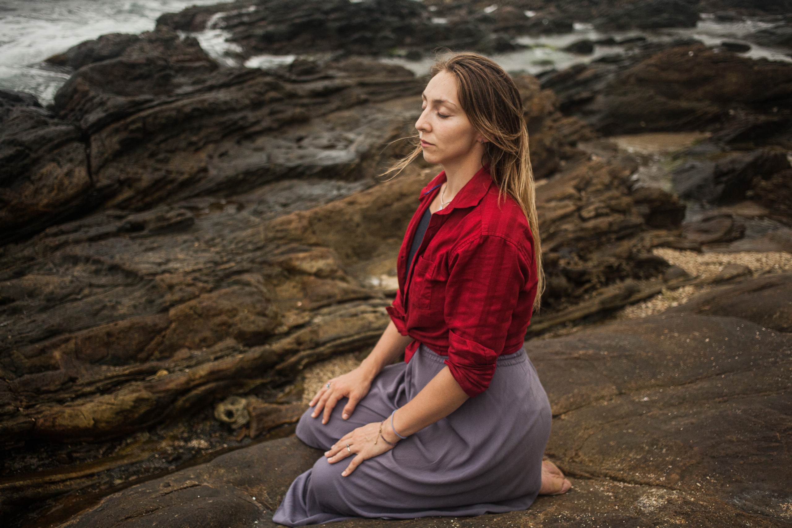 Anastasia, the doula of death. Darin the photographer