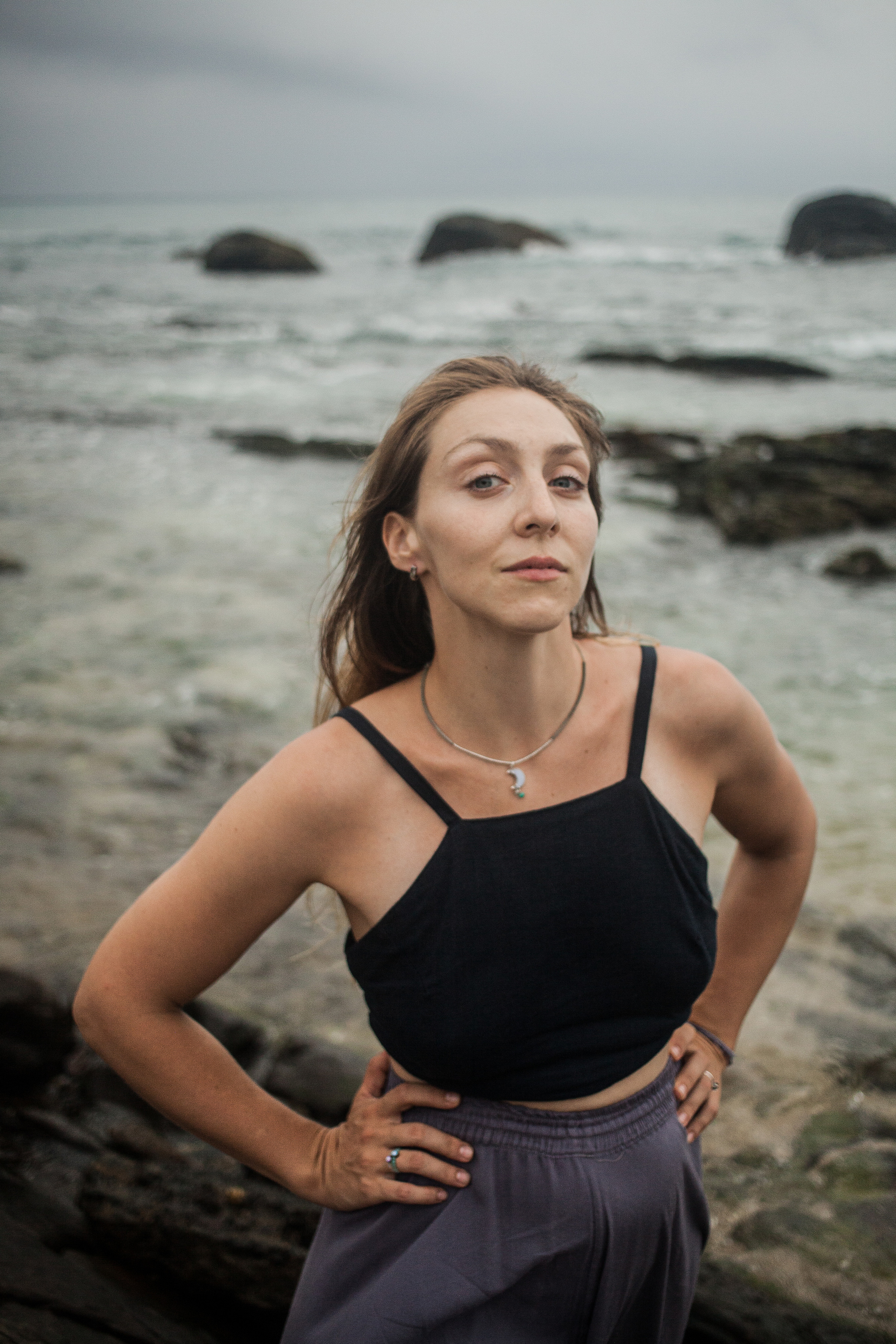 Anastasia, the doula of death. Darin the photographer