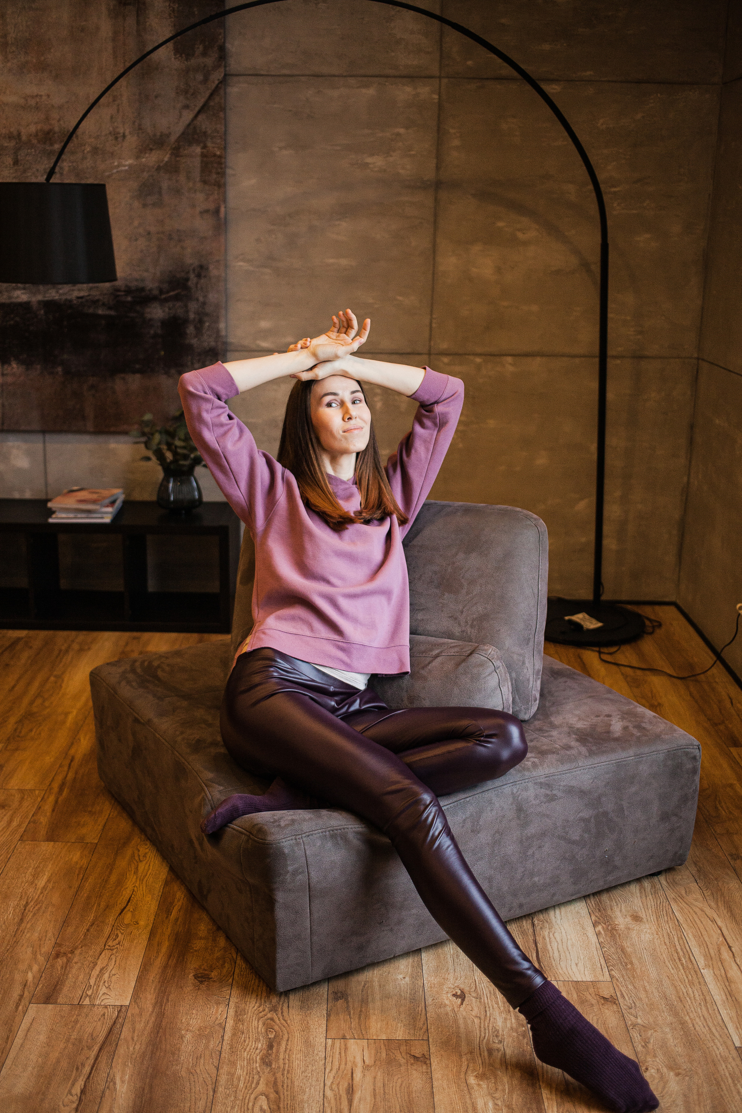 Polina, the doula. Darin the photographer