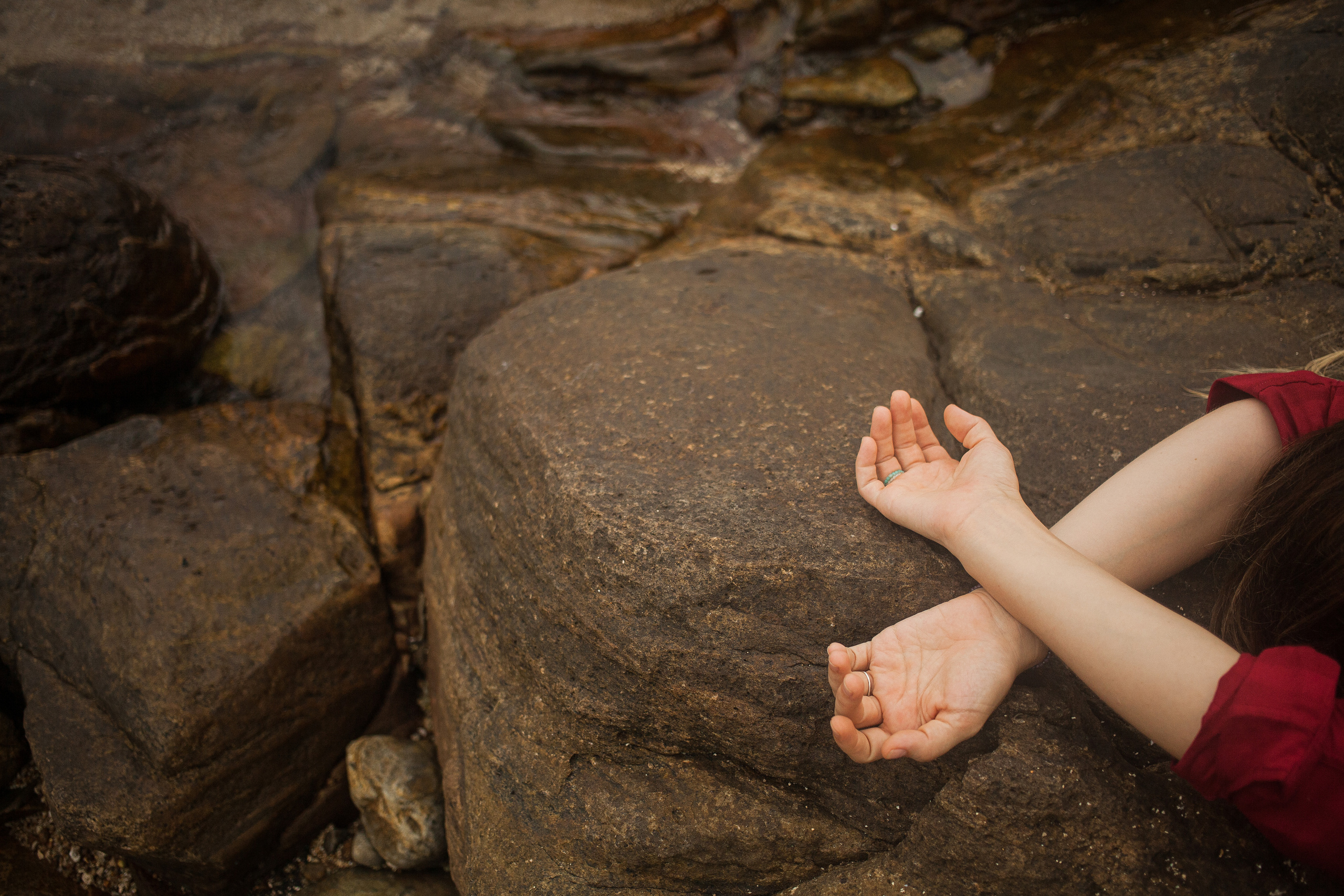 Anastasia, the doula of death. Darin the photographer