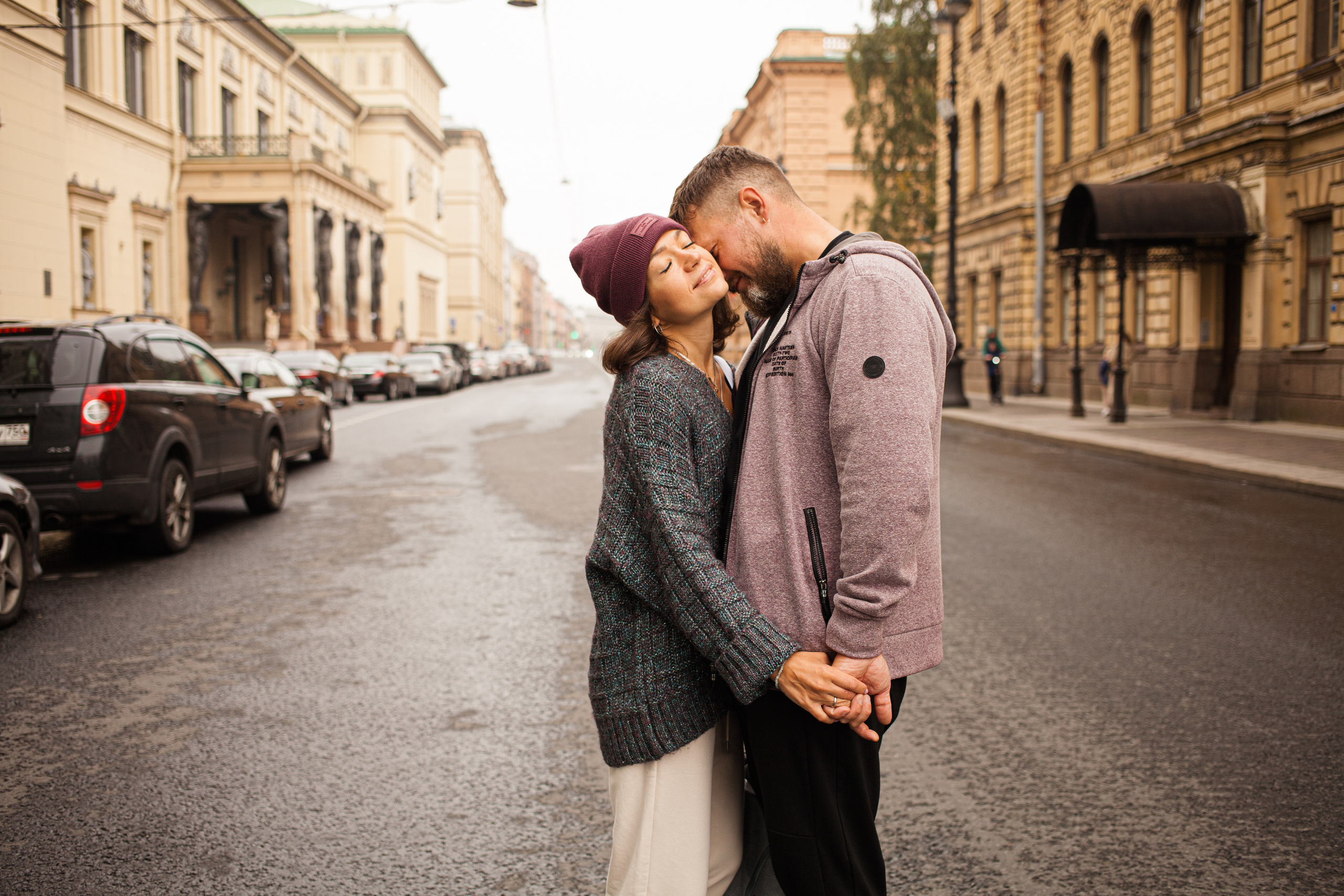 Прогулка по Питеру Саша и Аня. Darin the photographer