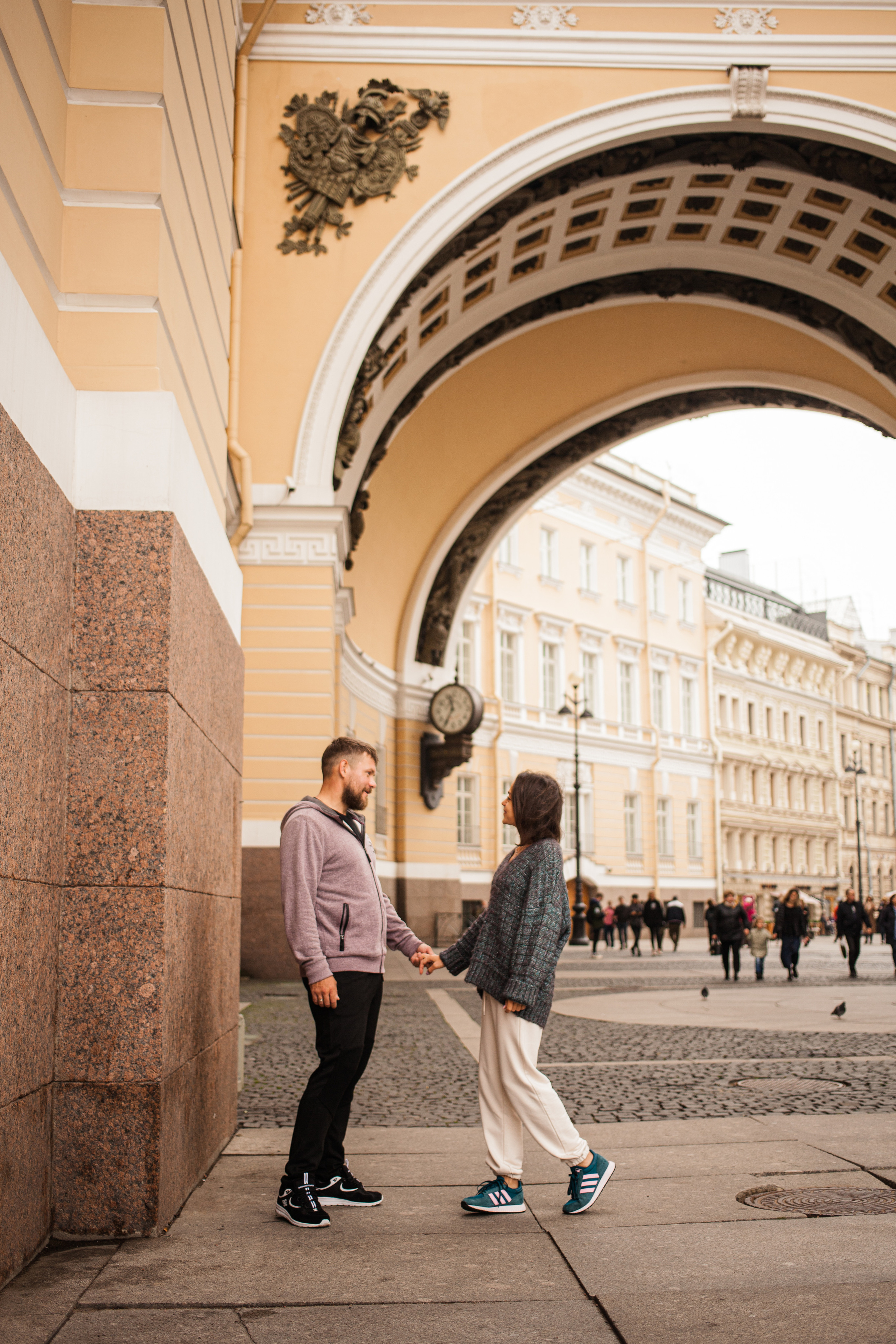 Прогулка по Питеру Саша и Аня. Darin the photographer
