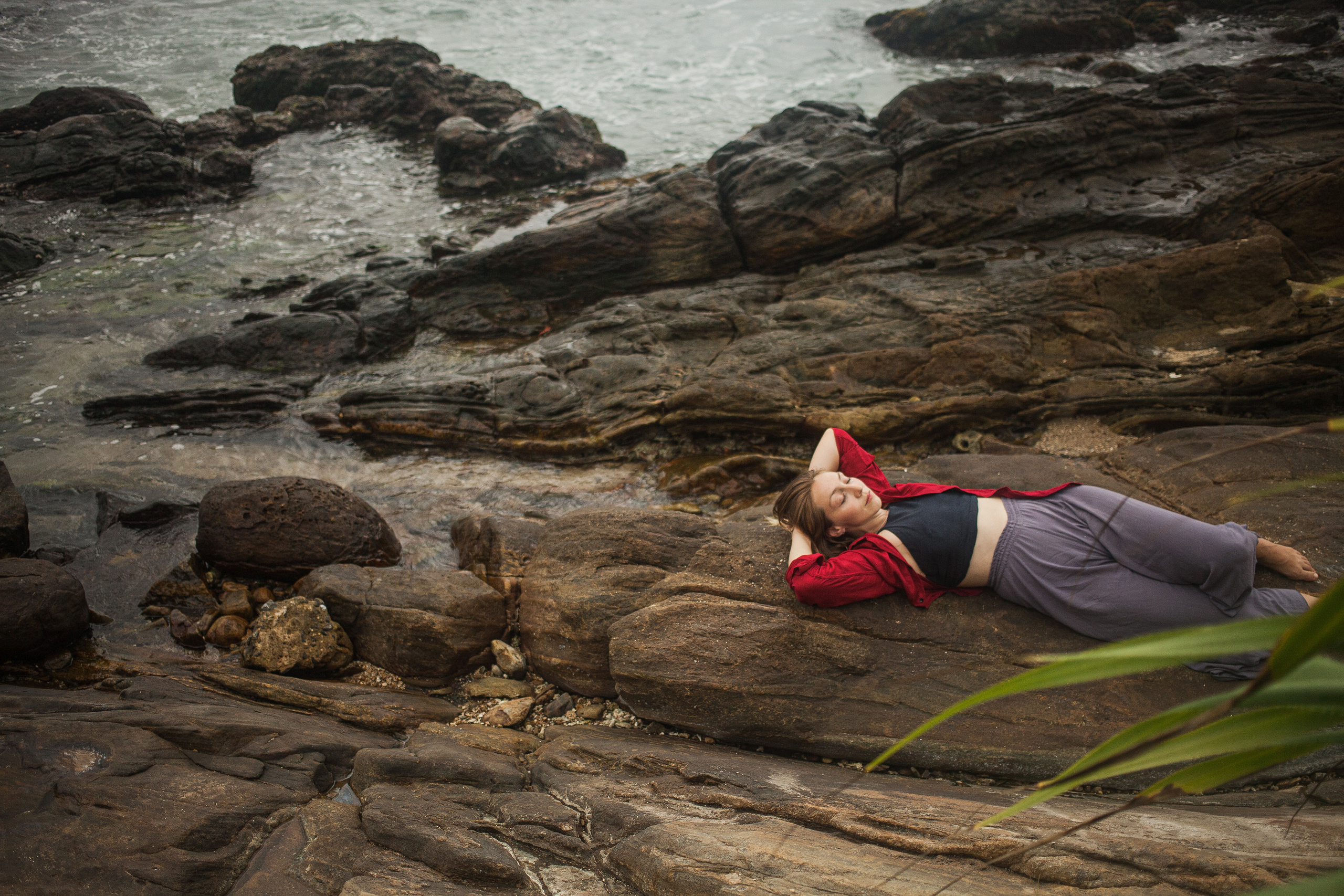 Anastasia, the doula of death. Darin the photographer