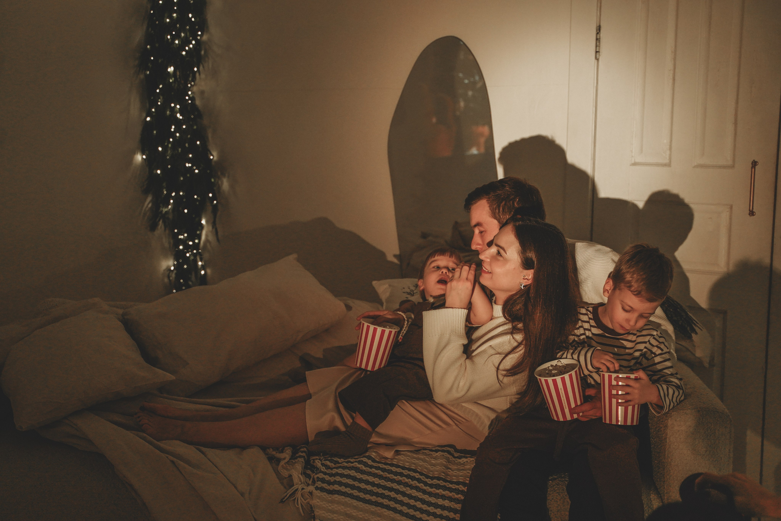 Новогодняя ночная фотосессия. Семейный и женский фотограф в Краснодаре Анастасия Приймак