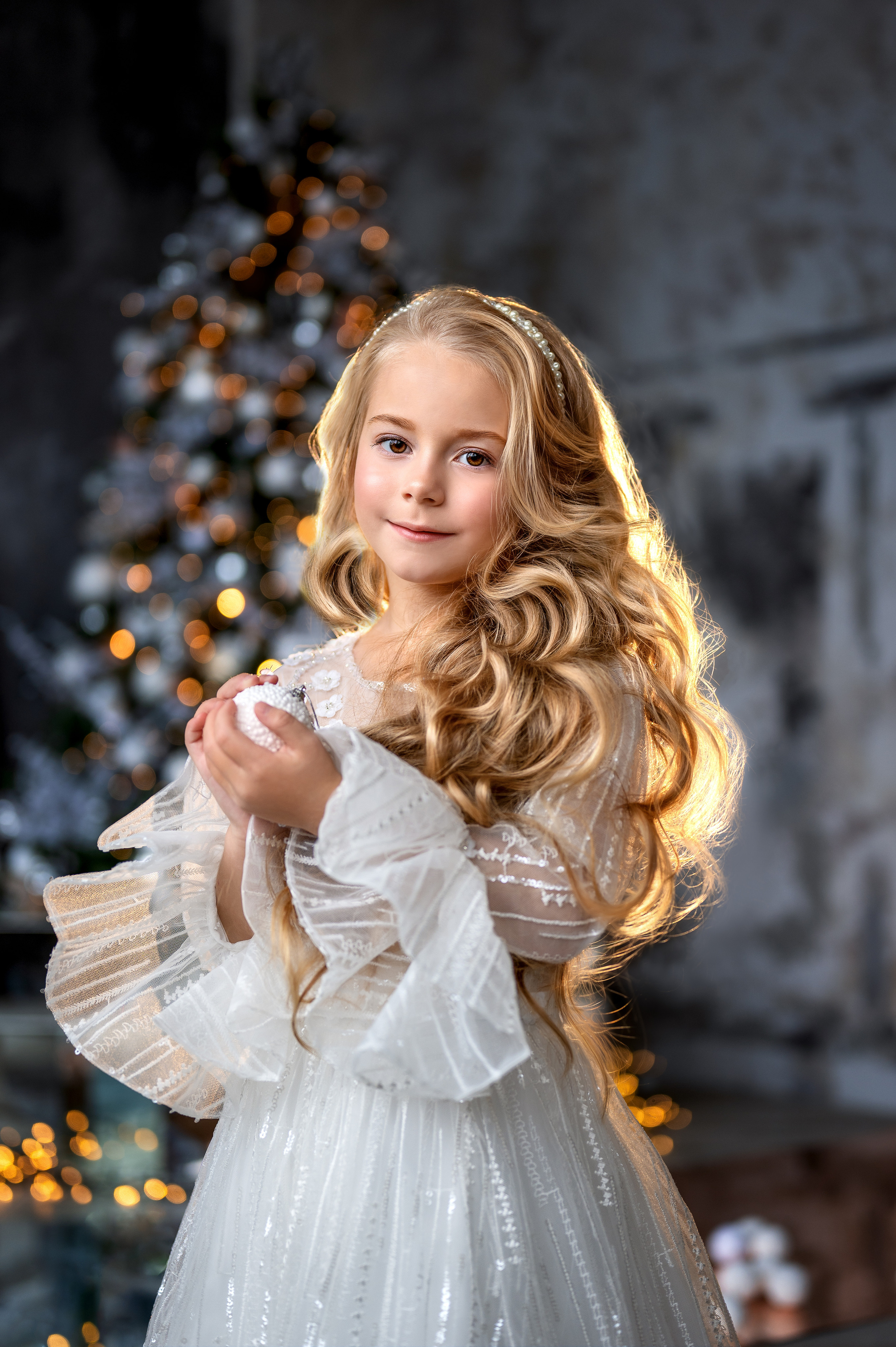 Новогодняя фотосессия в фотостудии. Фотограф Елена Сасс Москва