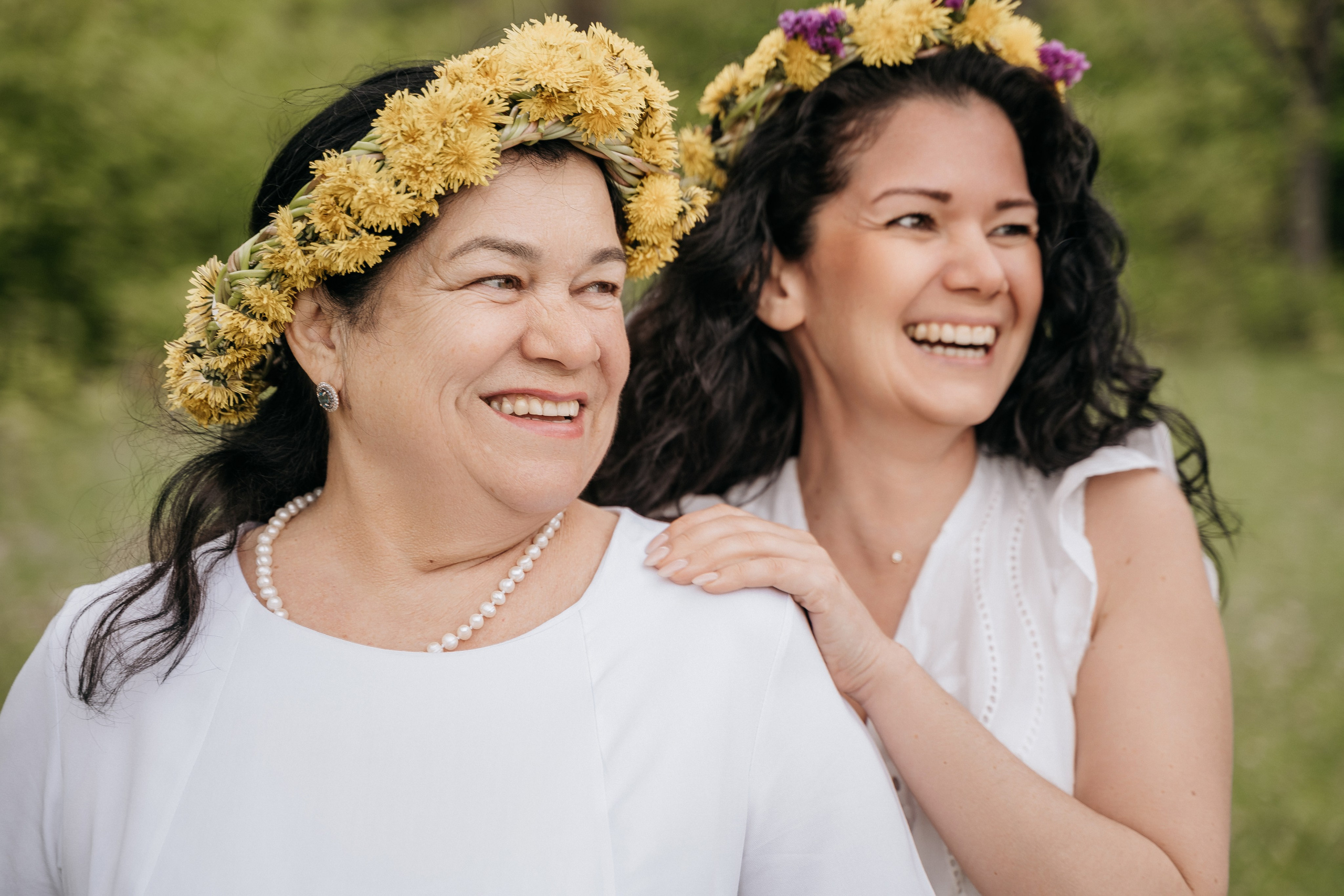 Две дочери две мамы две сестры. Свадебный семейный фотограф Ксения Божко Уфа Раевка никах в Нарыстау