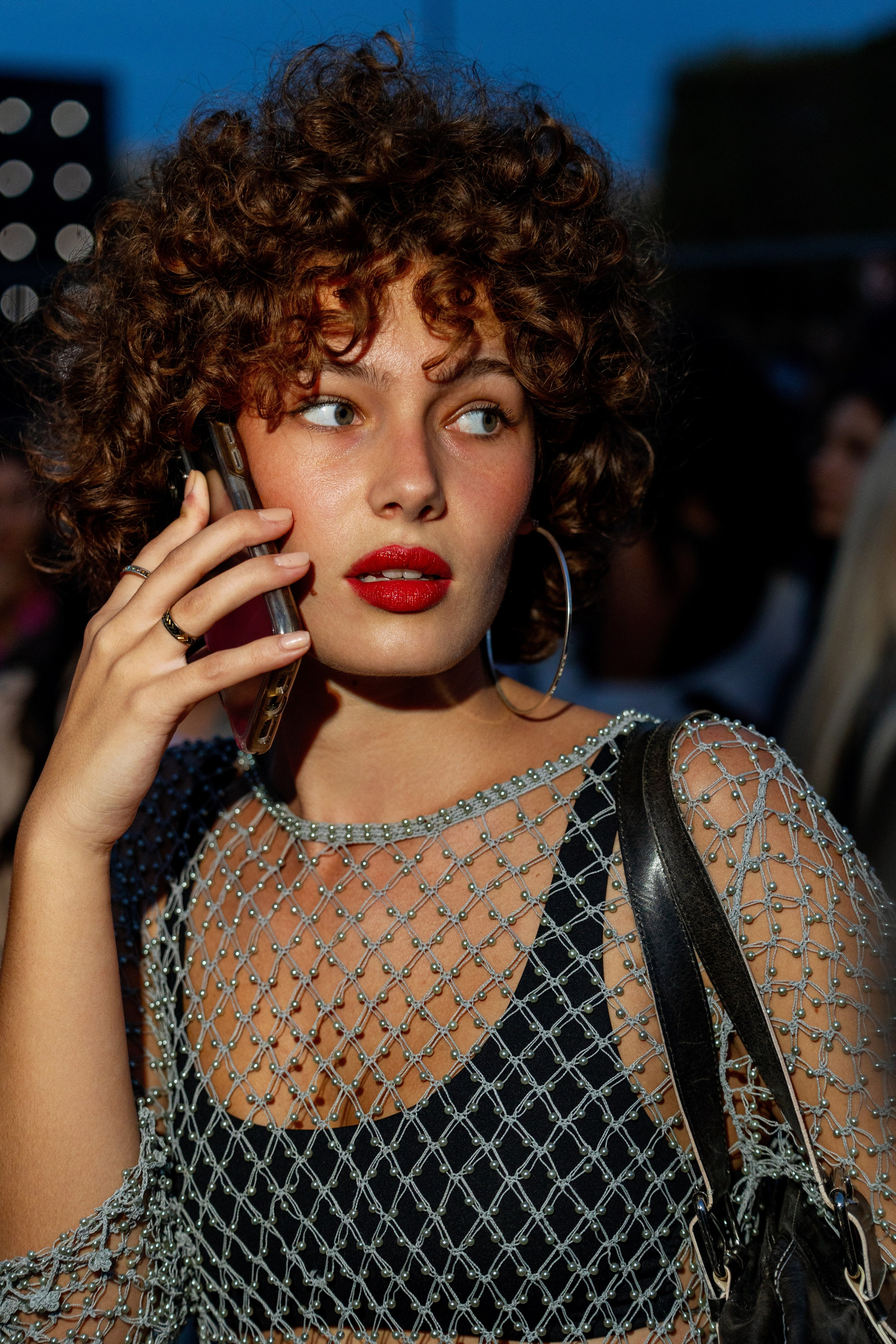 PFW SPRING SUMMER 2024 SAINT LAURENT. Photographer in Milan Ivan Goncharov