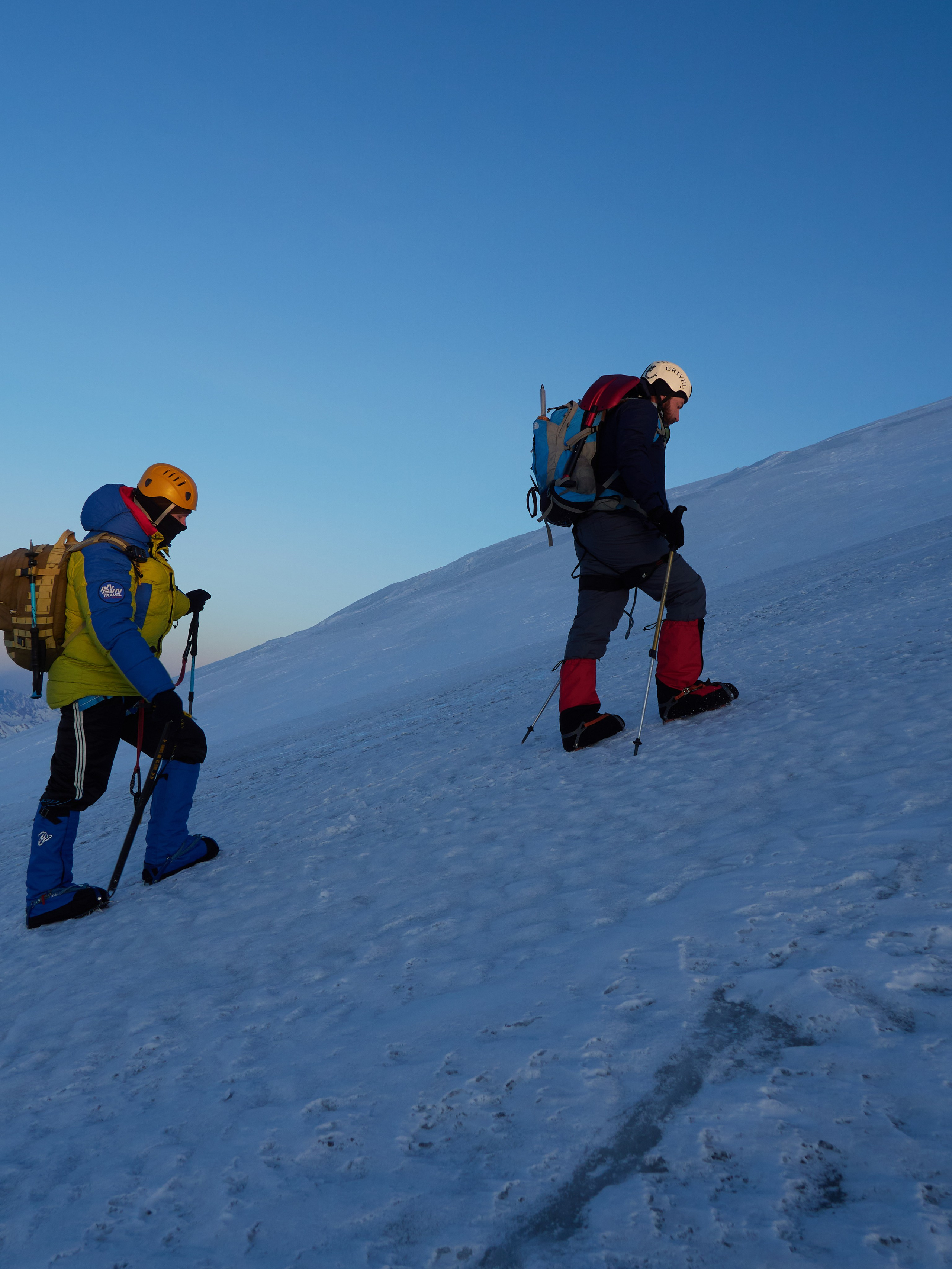 Фотограф на Эльбрусе