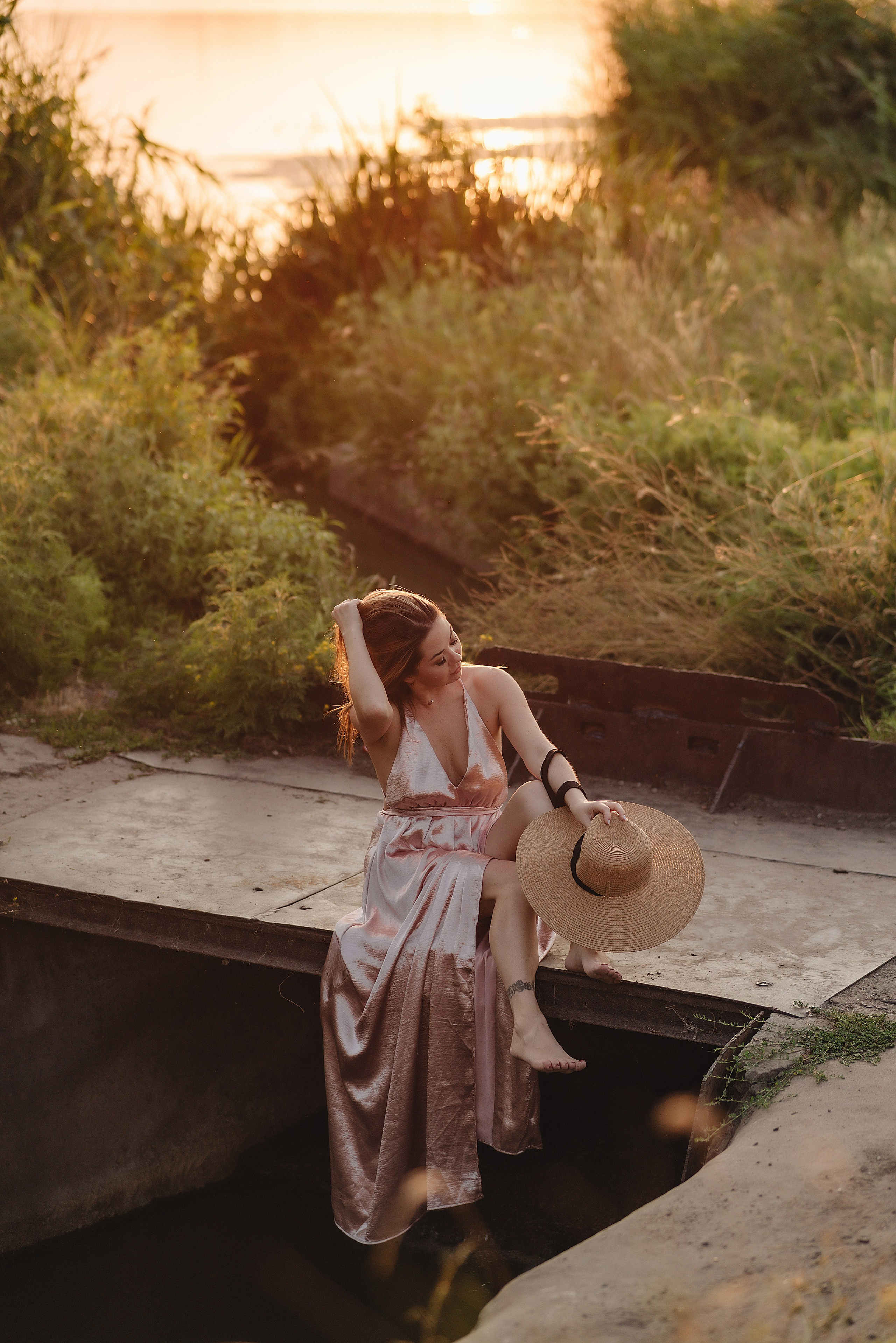 Юлия | Летняя съемка на закате. Фотограф Карина Шмулёва. Воронеж и область