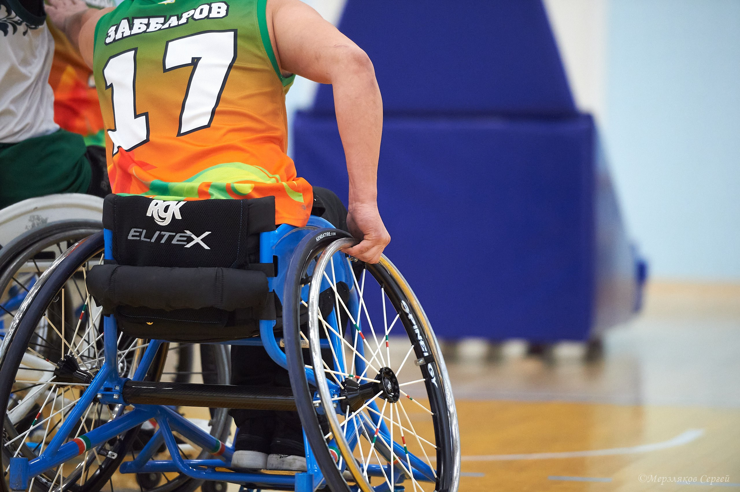 X традиционный Рождественский турнир по баскетболу на колясках. Ижевск. Спортивный репортажный фотограф в Ижевске Сергей Мерзляков