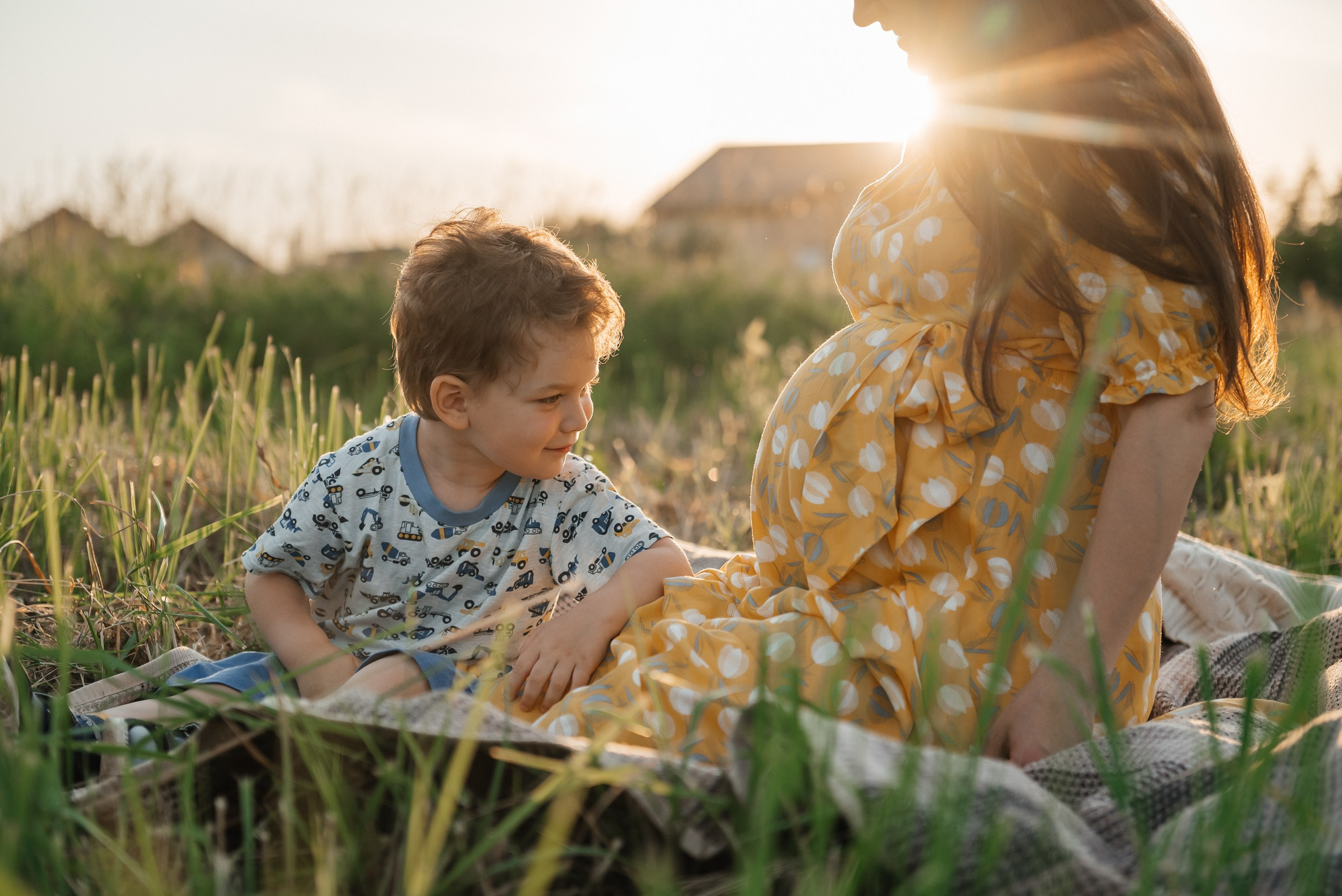 Диана с семьей. Фотограф Москва Настя Профотовна. Репортажные, свадебные и контент фотосессии