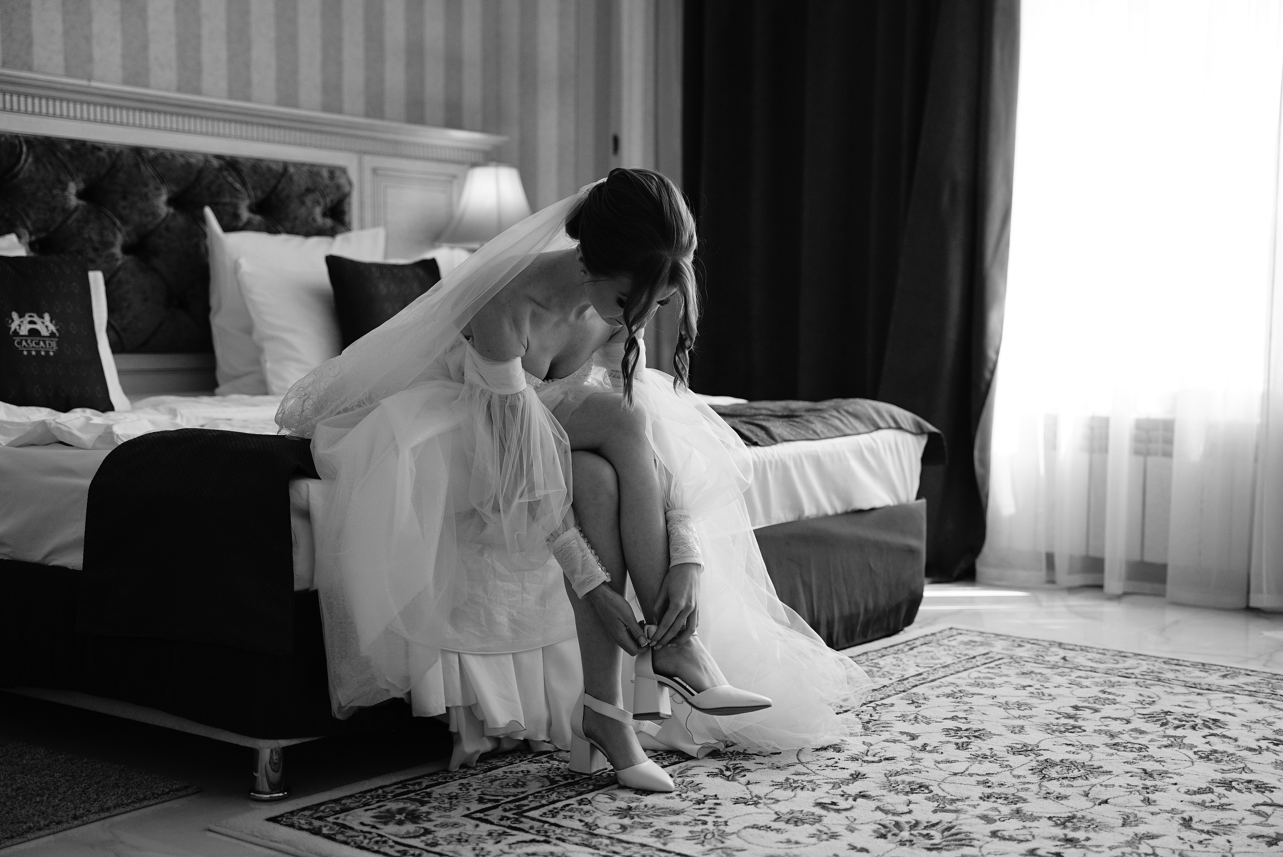 Сергей и Юлиана чб. Свадебный фотограф в Самаре Анна Ковалева