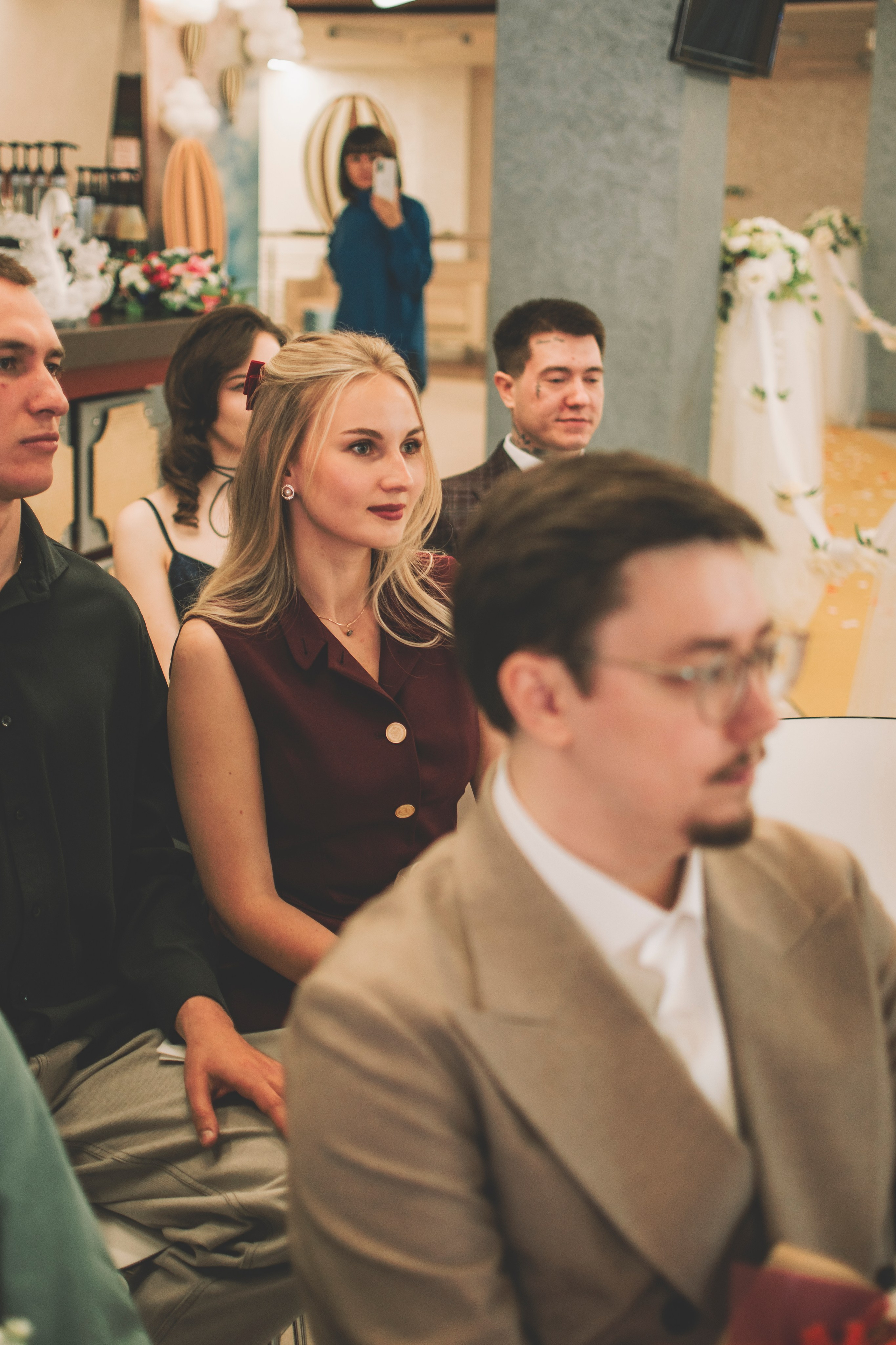 Альберт и Анастасия (Студийная фотосессия, роспись в ДК Нефтяник + фотосессия с гостями). Семейный и свадебный фотограф Губкинский и Ставрополь