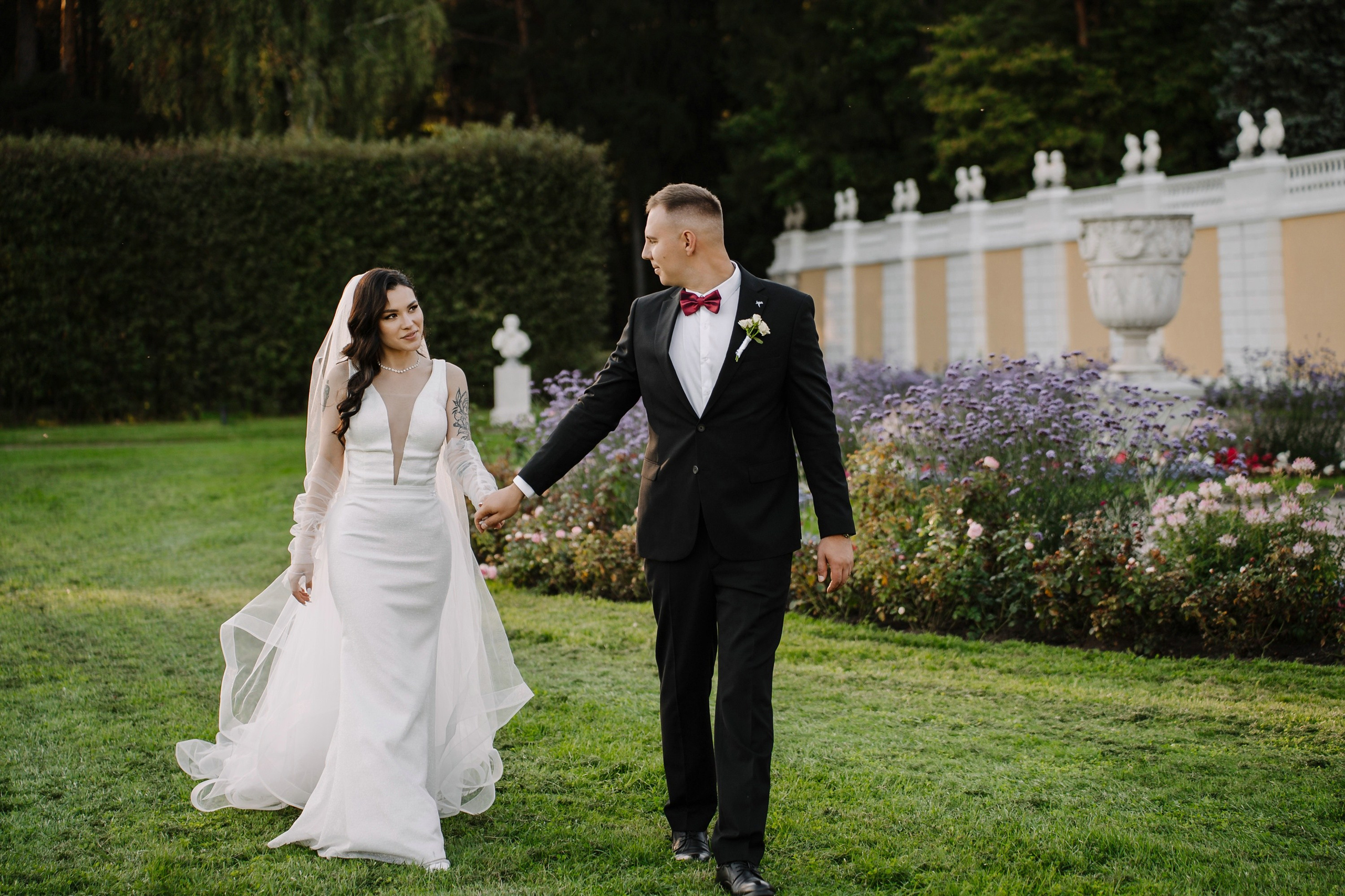 Свадьба в усадьбе Архангельское. Свадебный и семейный фотограф в Москве Светлана Зоткина