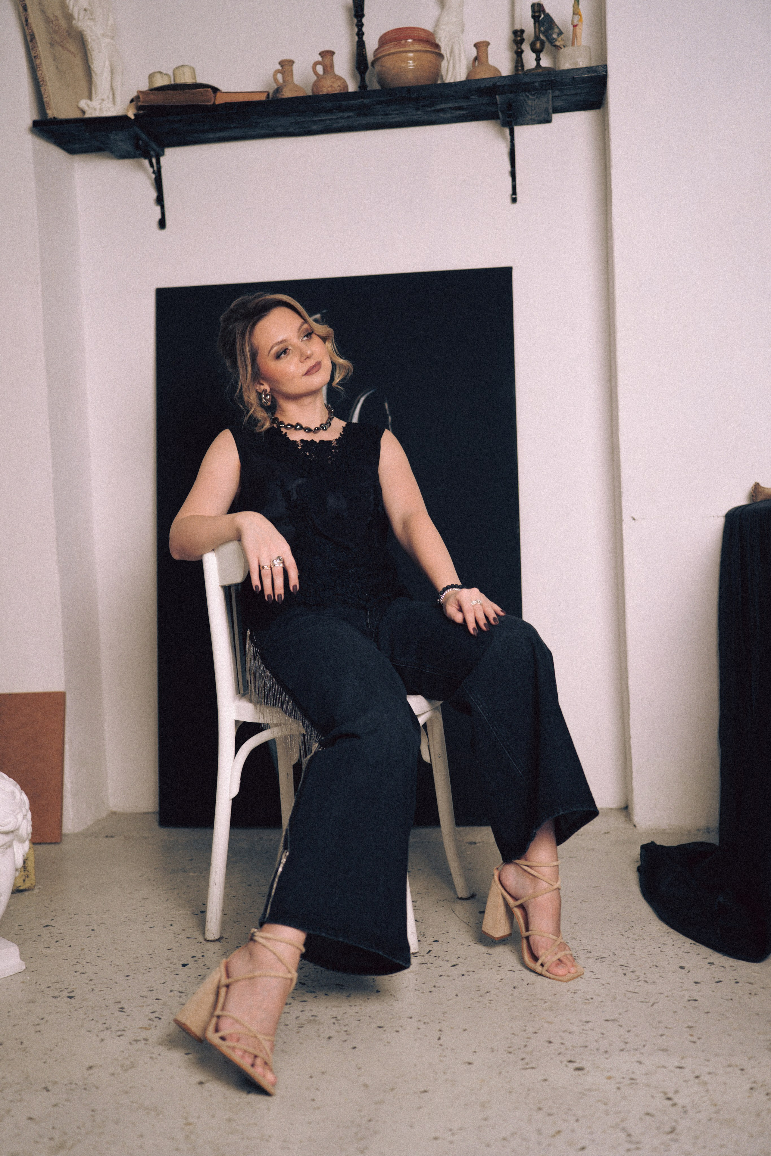 НОВОГОДНЯЯ ФОТОСЕСИИЯ В СТУДИИ ДЛЯ ДЕВУШКИ И ПРОГУЛКА ПО ЧЕРНЫШЕВСКОЙ. Профессиональный фотограф, Санкт-Петербург — Виктория Богомолова