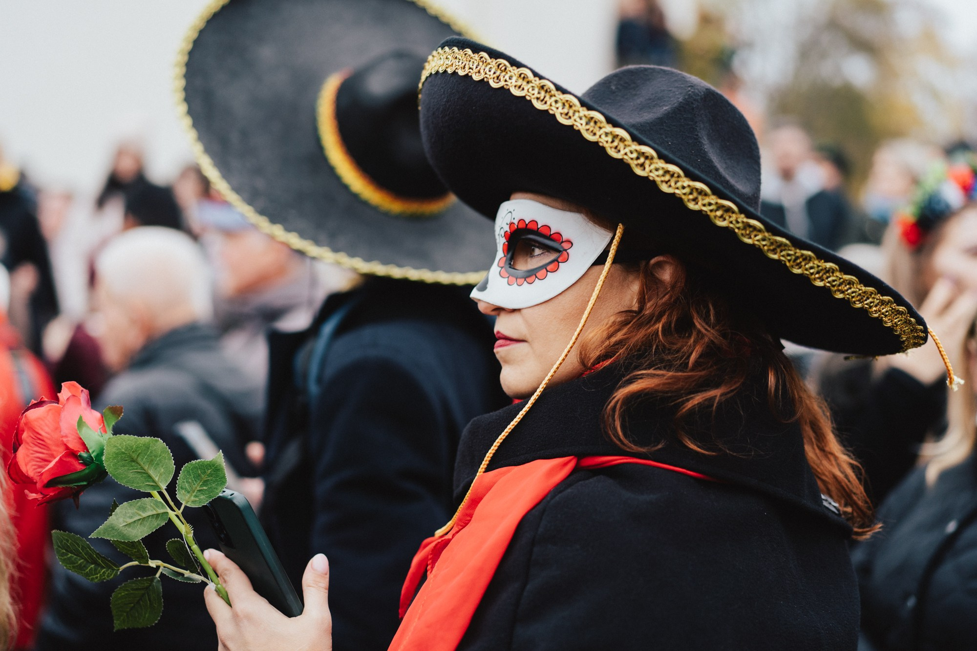 Day of the Dead 2024. Photographer in Vilnius
