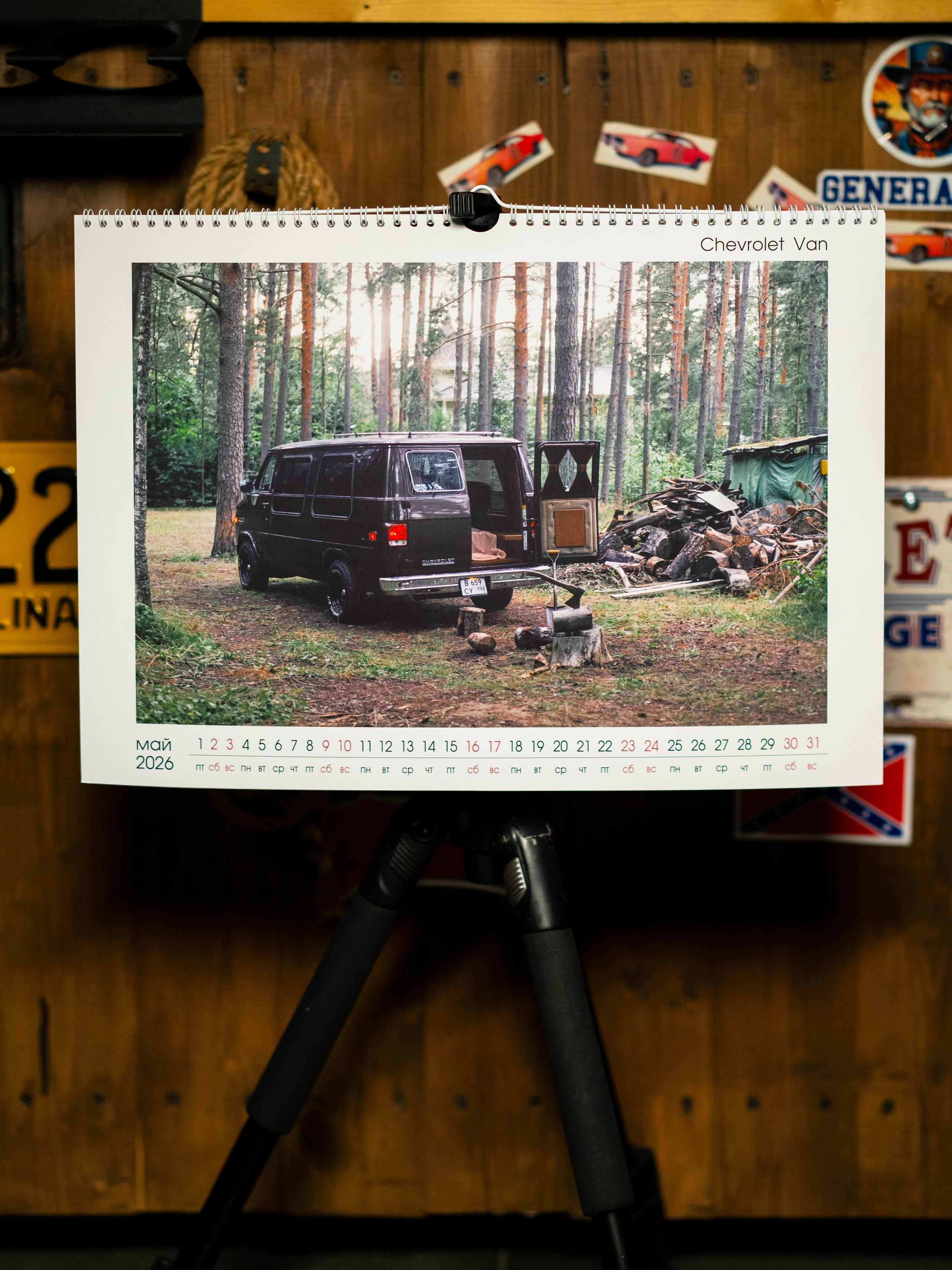 Календарь на 2025 год «USA» со старыми американскими автомобилями. Автомобильный фотограф Антон Цырулев