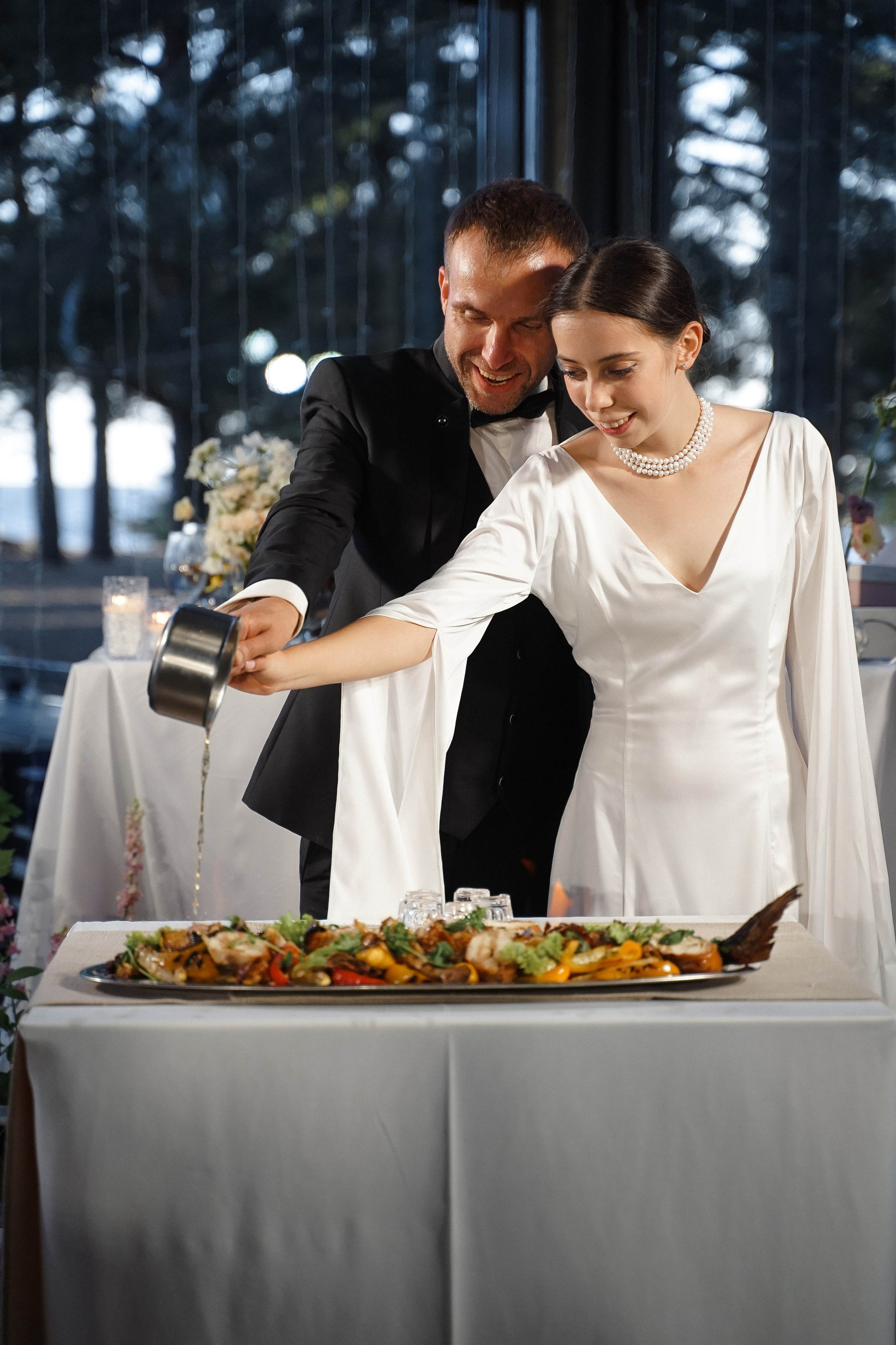 Свадьба на заливе в атлантисе. Свадебный фотограф организатор в Санкт-Петербурге Ассоль Опарина