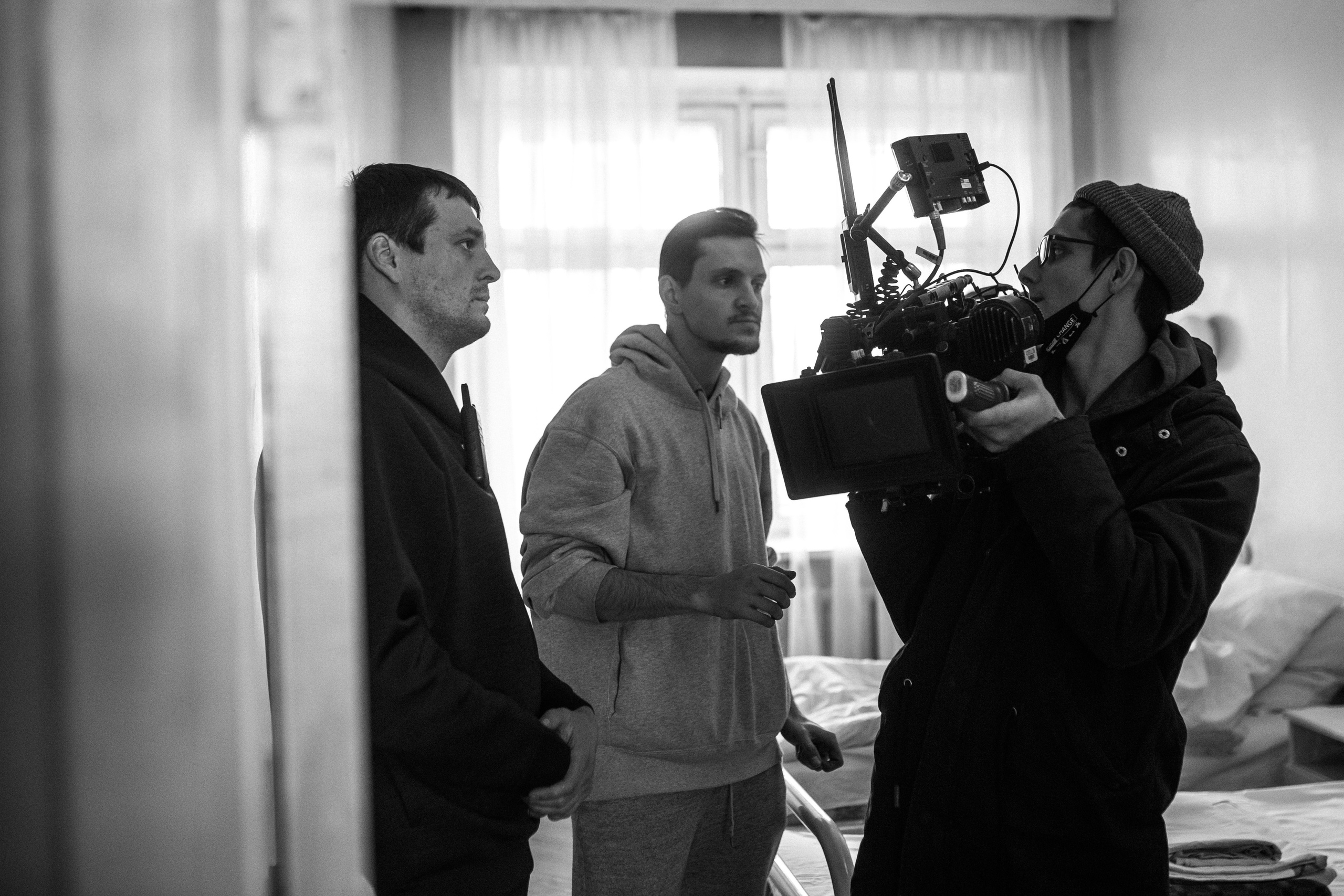 Back stage — съемка фильма. Свадебный фотограф в Москве Арчылан Николаев