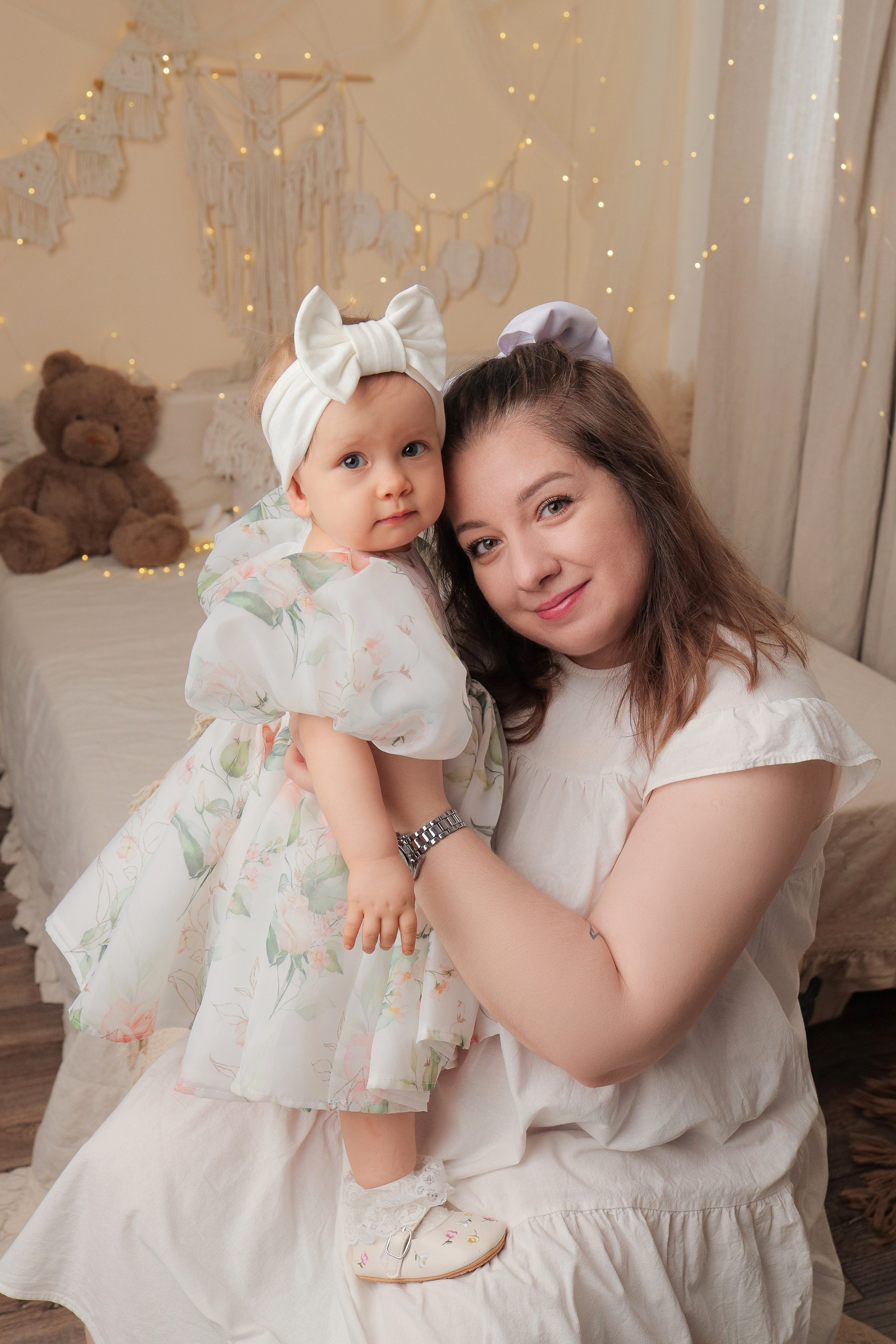 Есения, 1 годик. Фотограф новорожденных в Новокузнецке Анна Горошникова