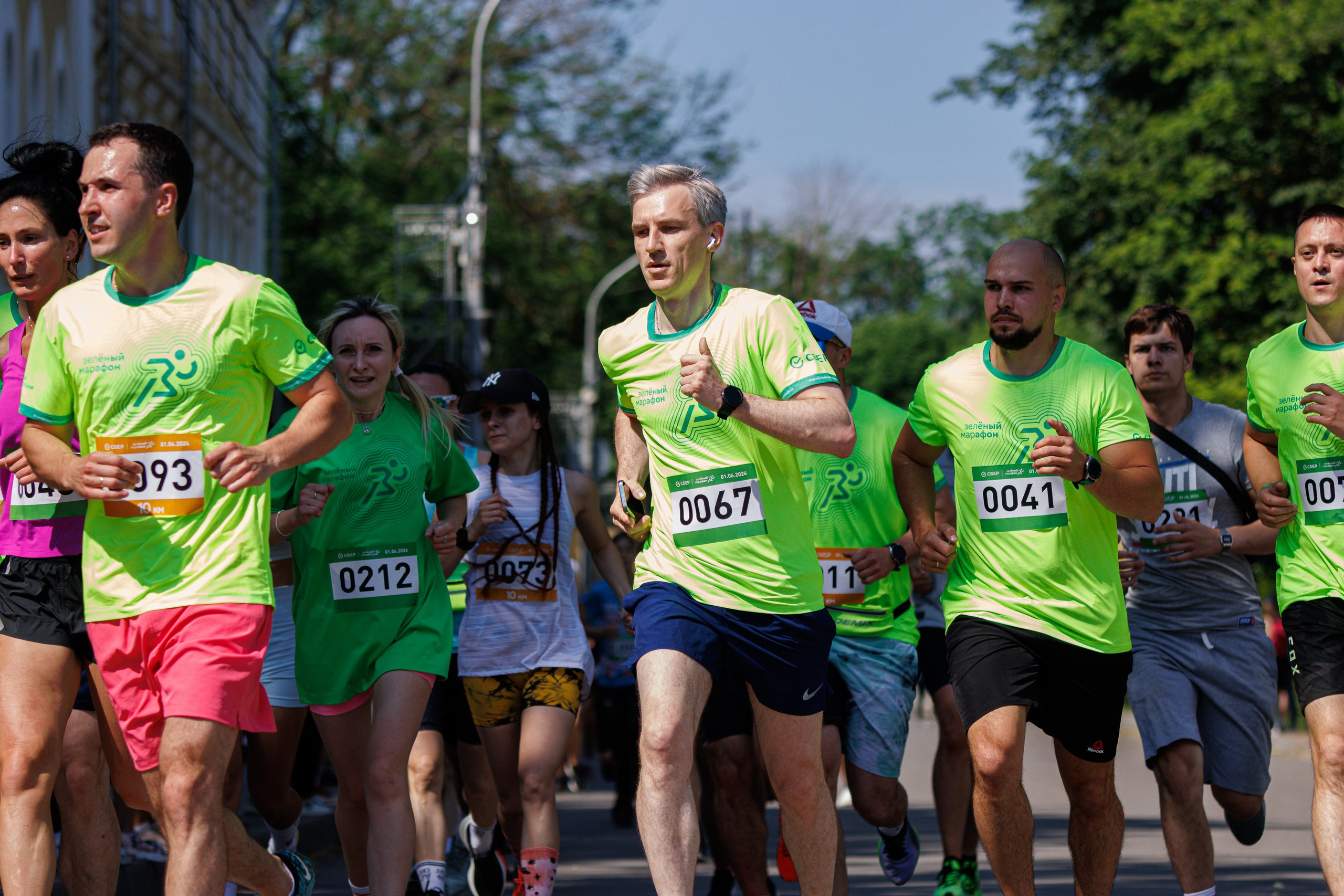 Зеленый марафон 2024. Спортивный фотограф Вадим Добедченков