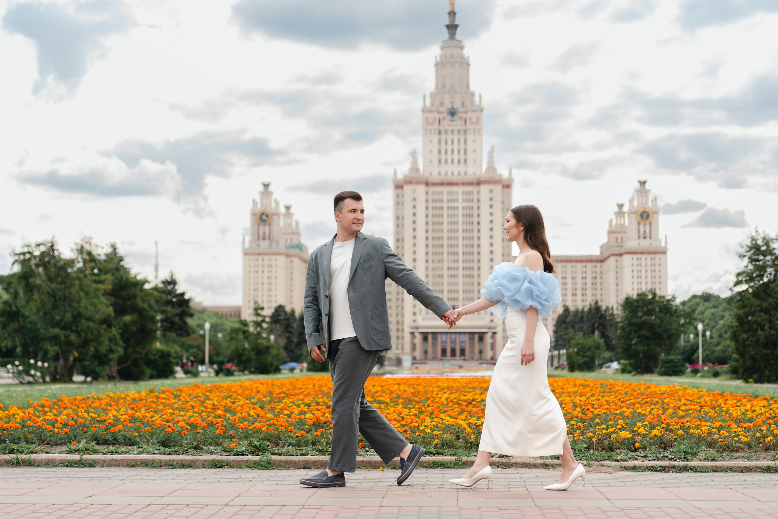 Институтская любовь. Свадебный фотограф в Москве Кристина Чехова