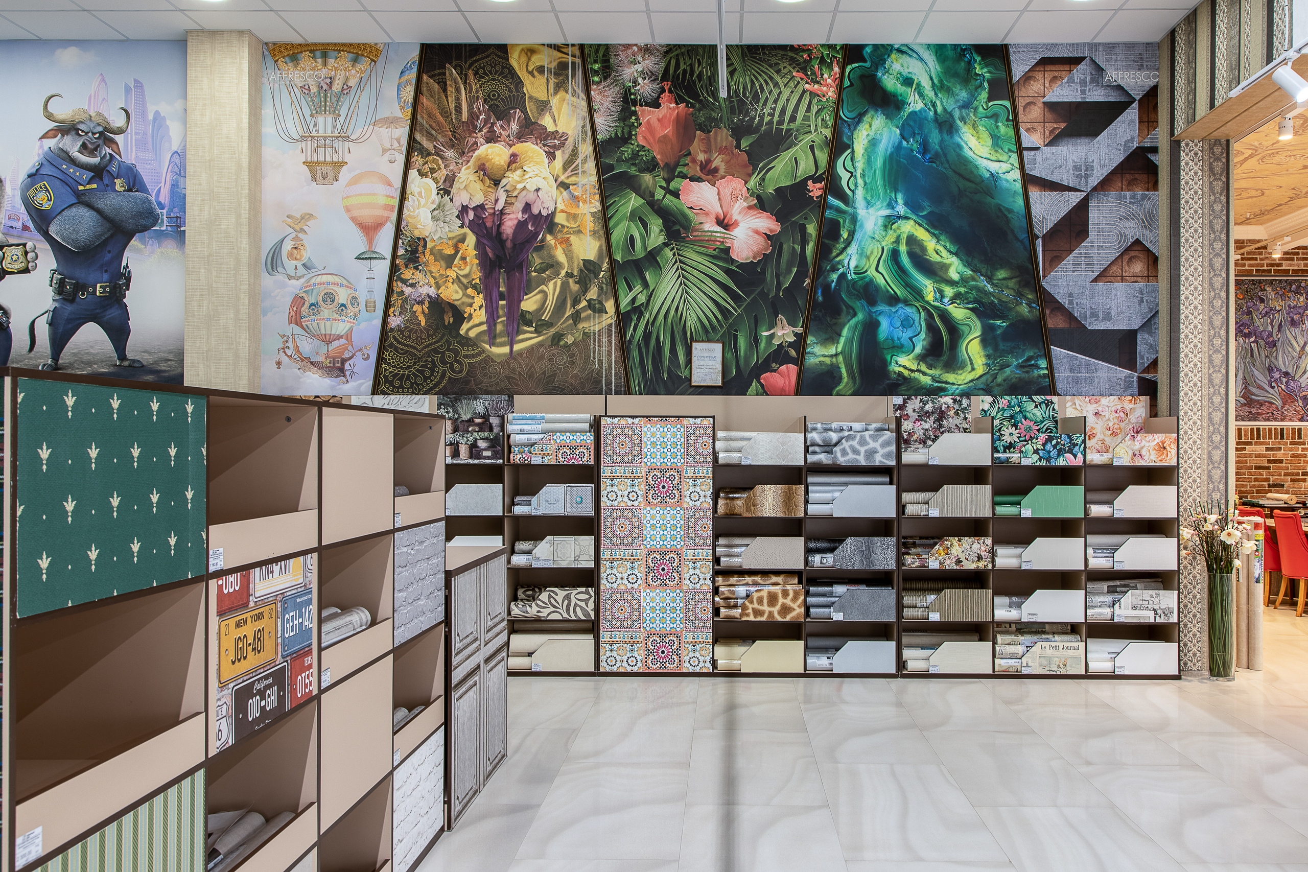 Обойный дом. Филиал по улице Московская. Интерьерный фотограф Краснодар. Галина Ладыгина