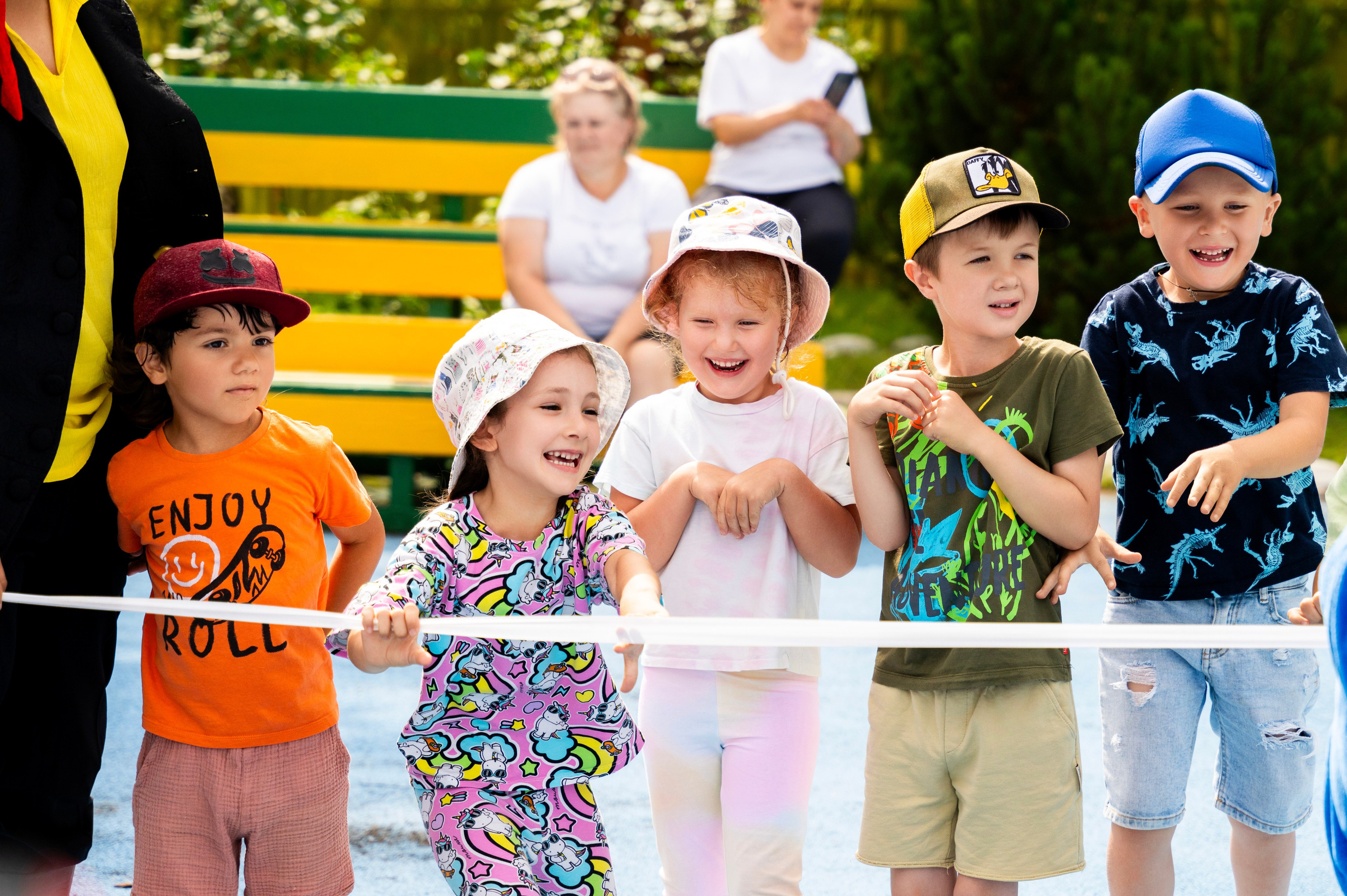 Игры на свежем воздухе. Фотограф Юлия Попова