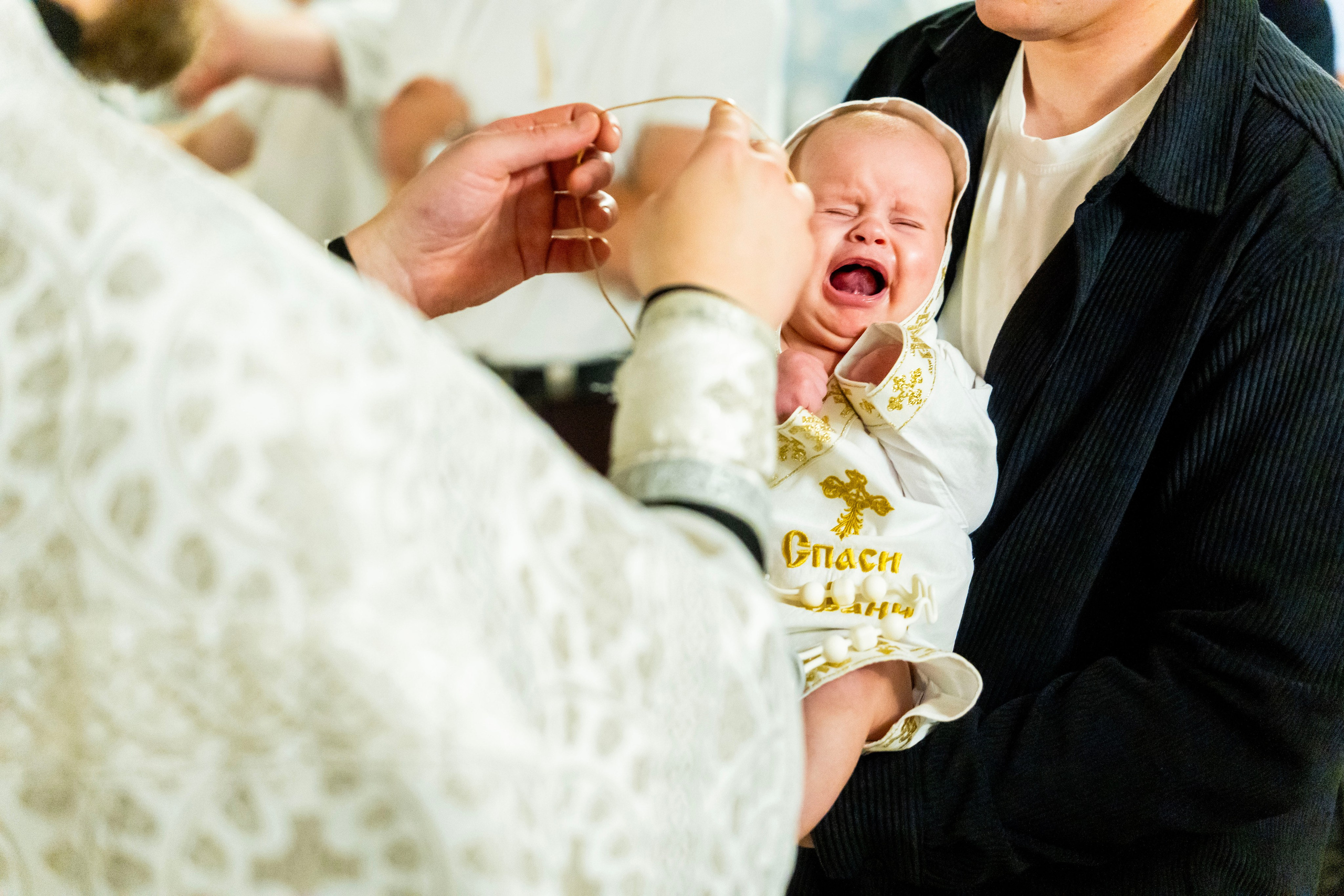 Крещение Льва. Фотограф Юлия Попова