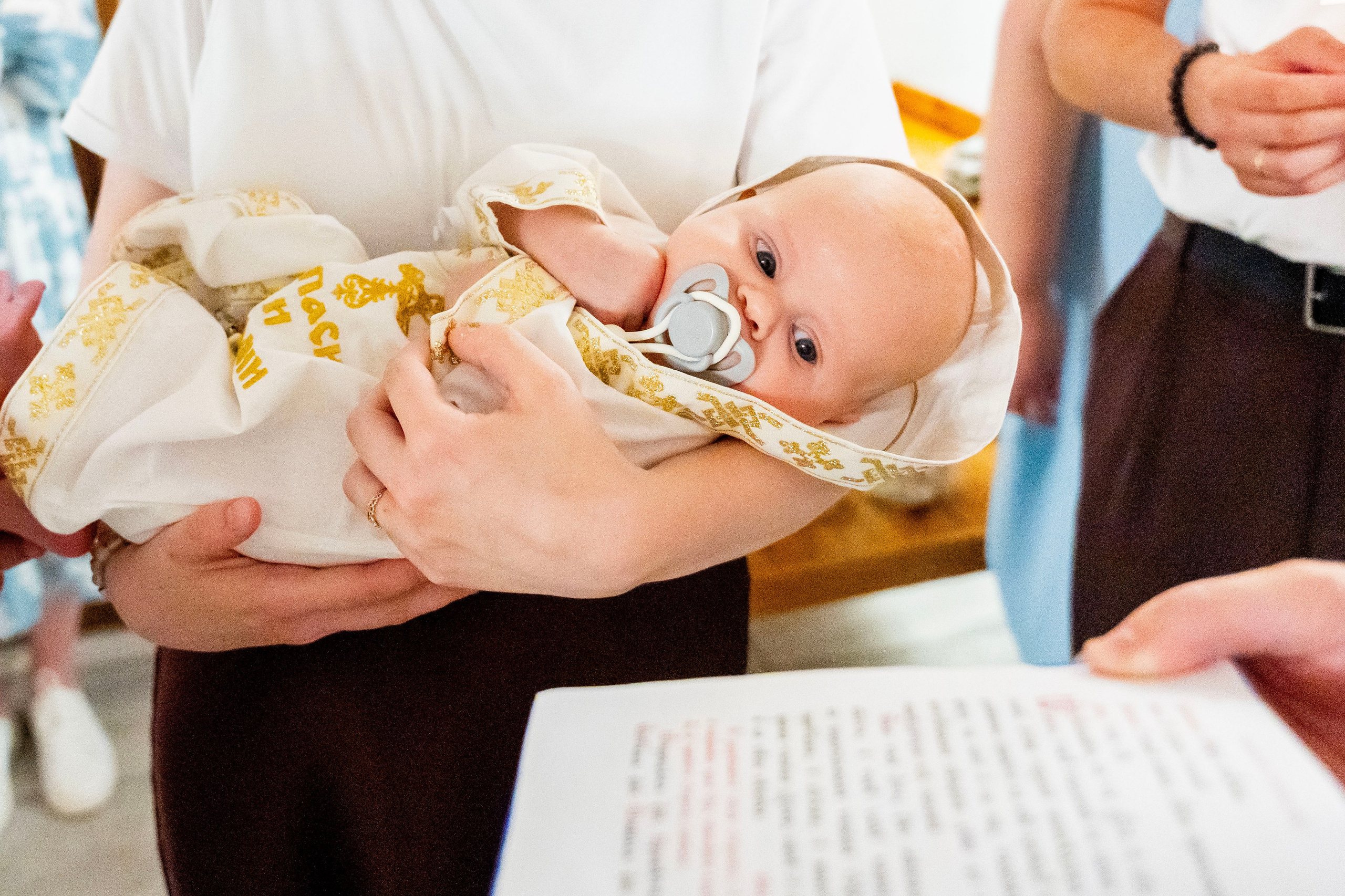 Крещение Льва. Фотограф Юлия Попова