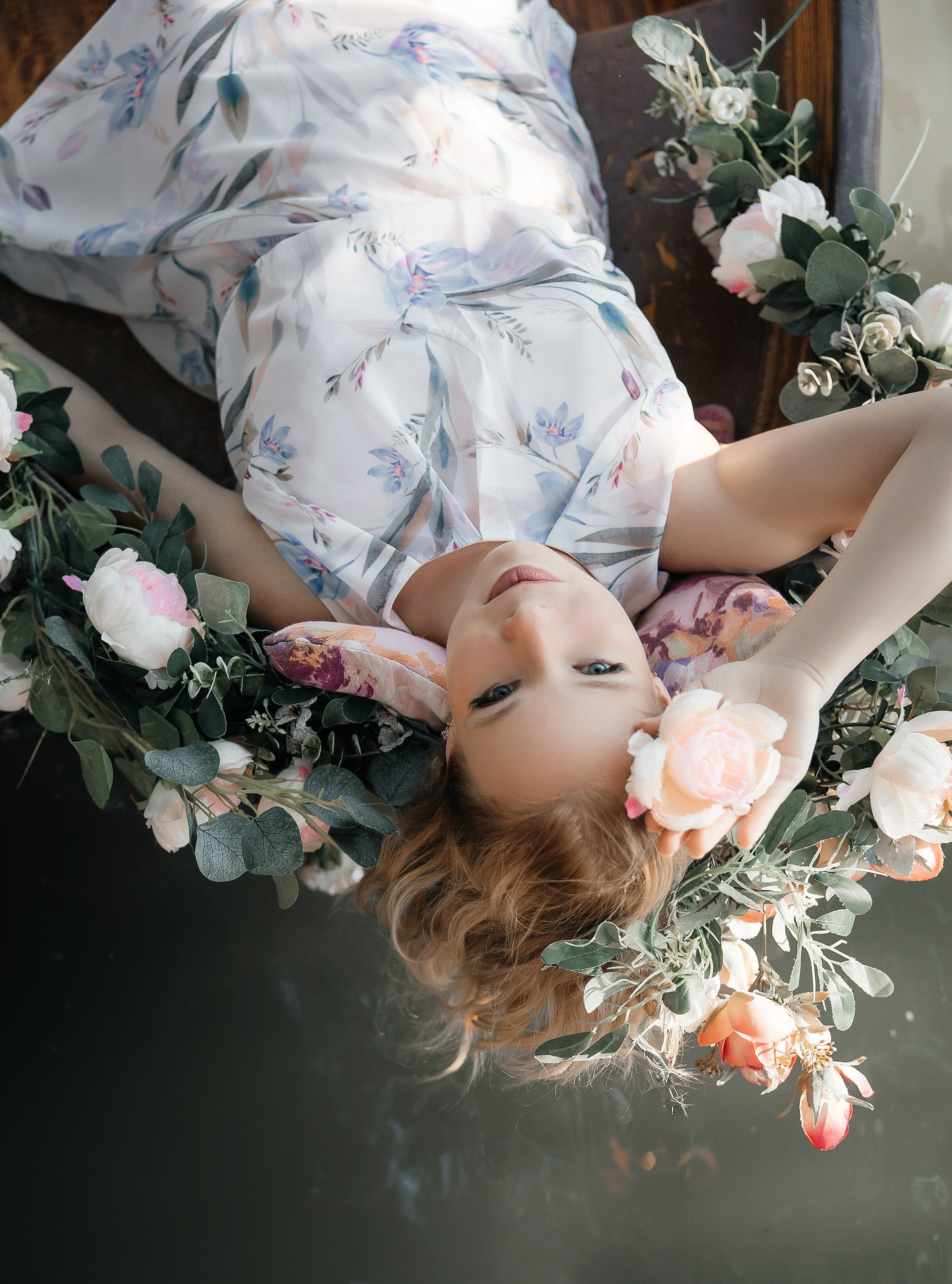 Цветочная лодка. Семейный и детский фотограф в Краснодаре Ксения Новикова