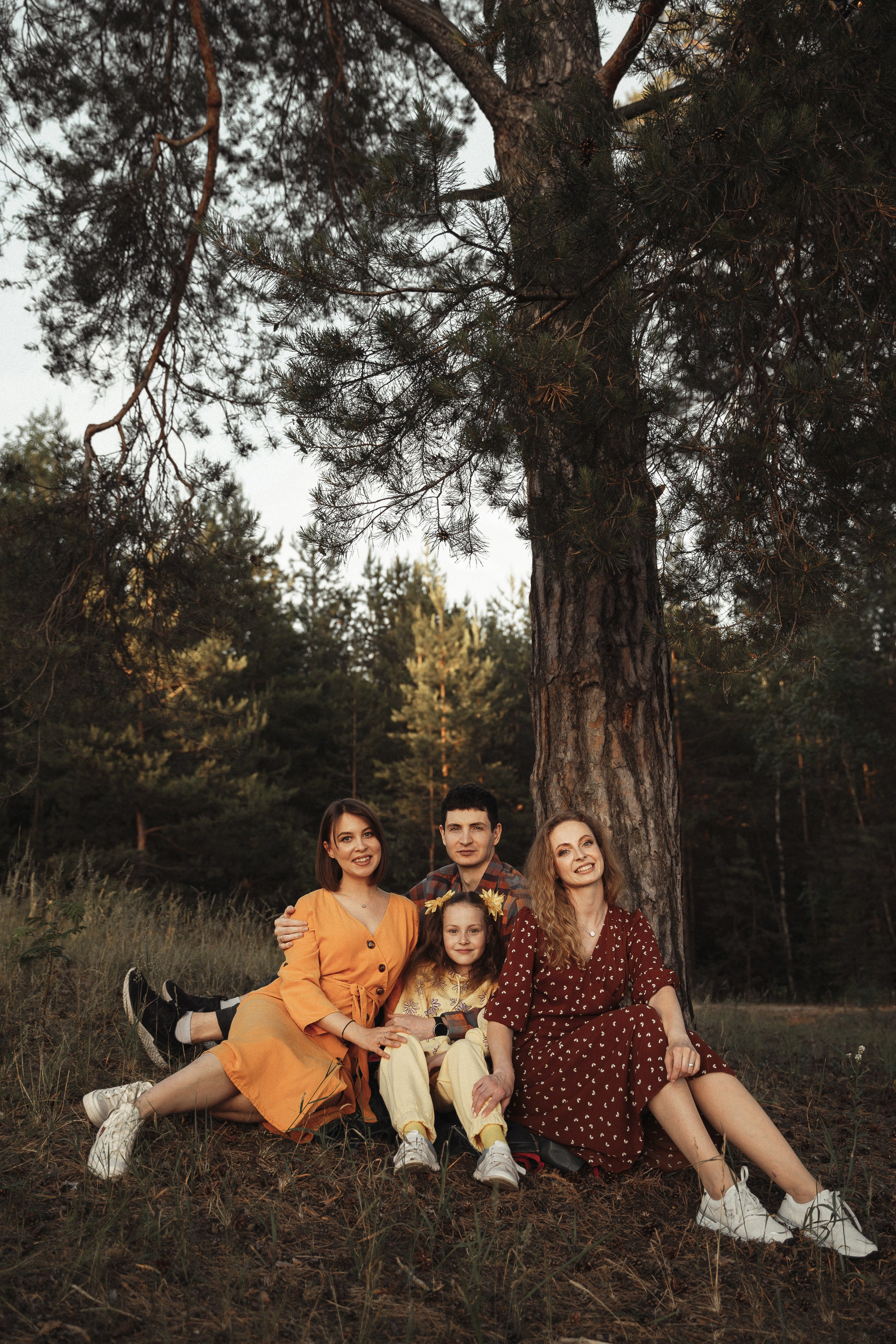 Татьяна и семья. Фотограф Алексей Кутырёв