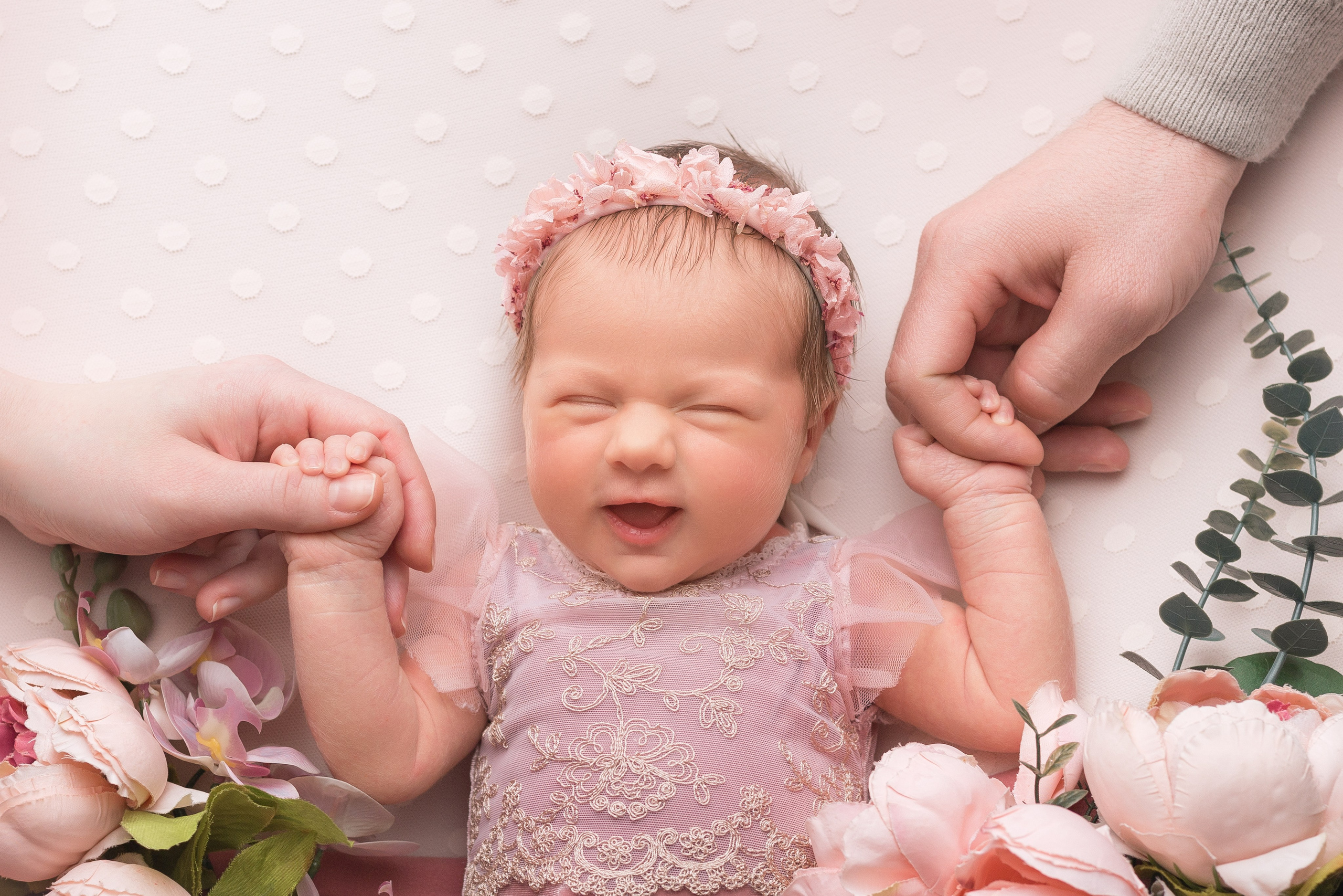 Девочки. Фотограф новорожденных в Омске Анастасия Моисеева