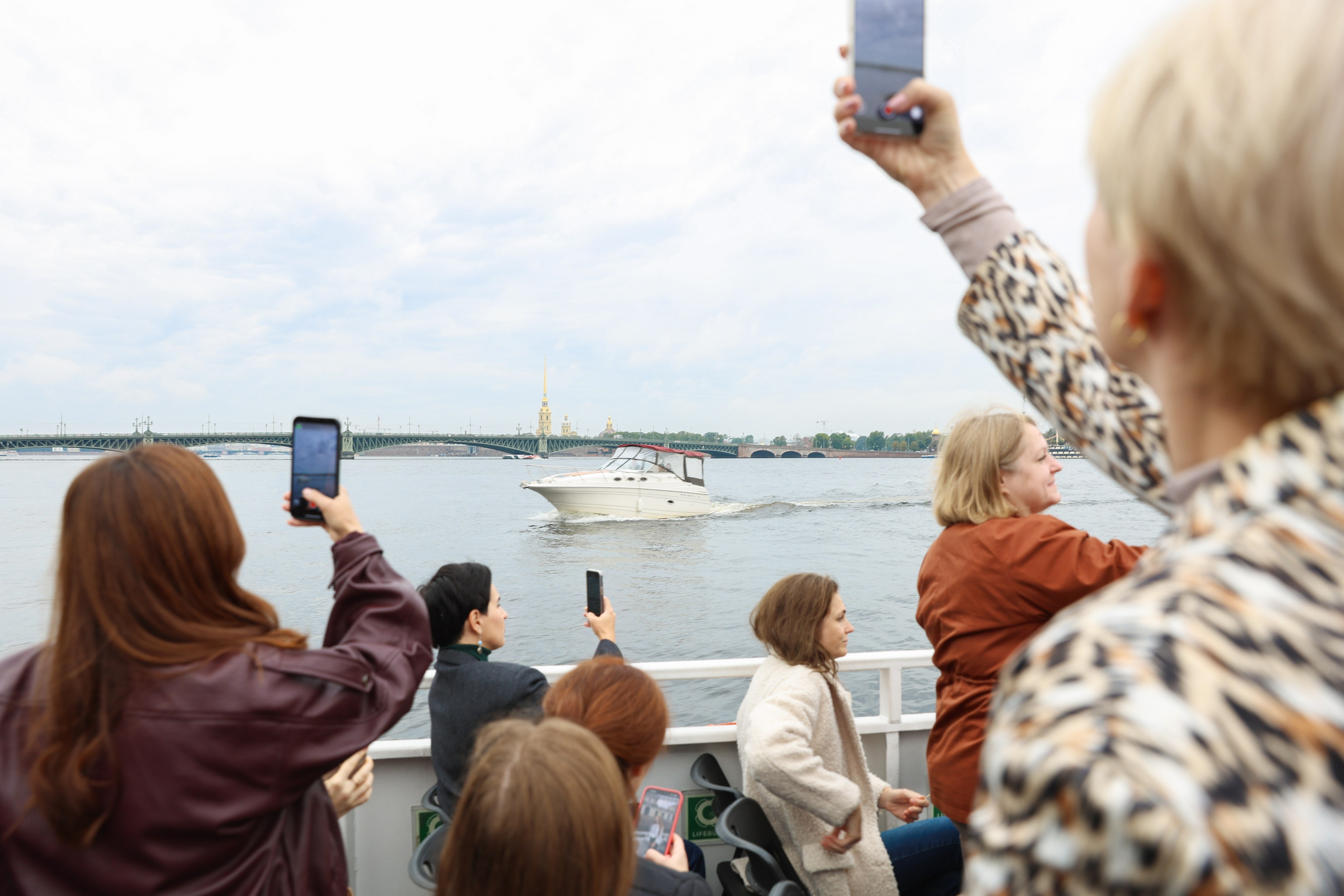 Прогулка на теплоходе. Фотограф Дарья Попова